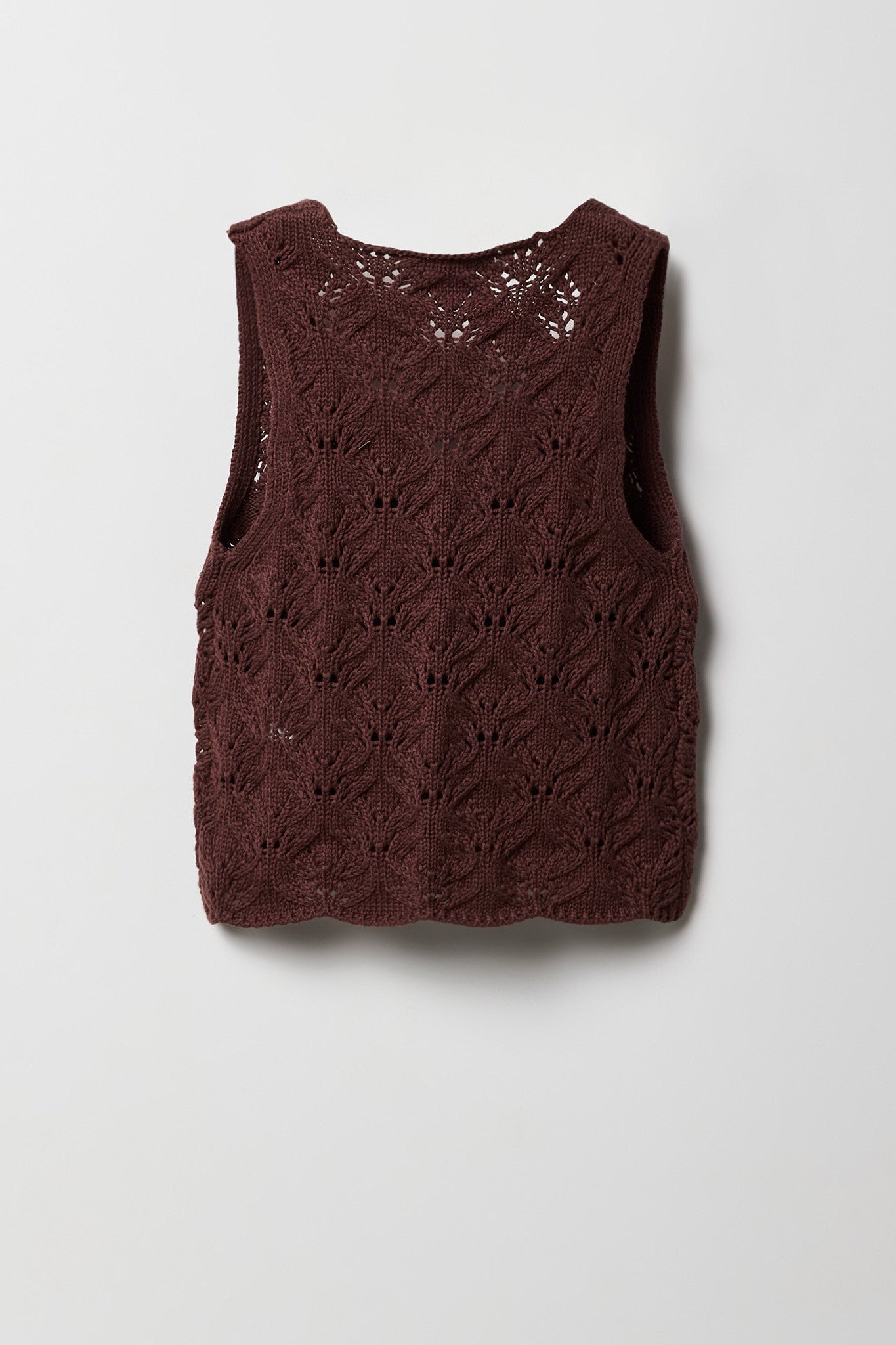 Girls Crochet Self-Tie Vest