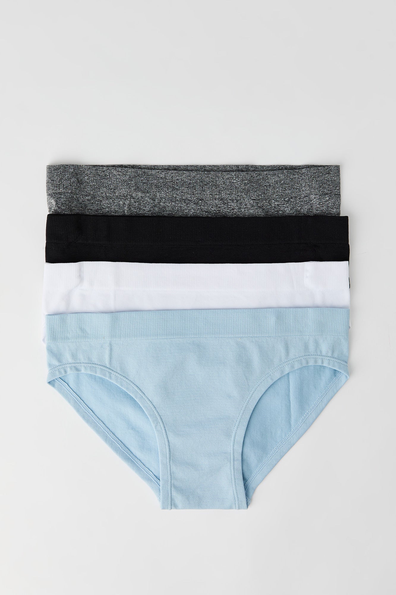 Girls Seamless Bikini Underwear (4 Pack)