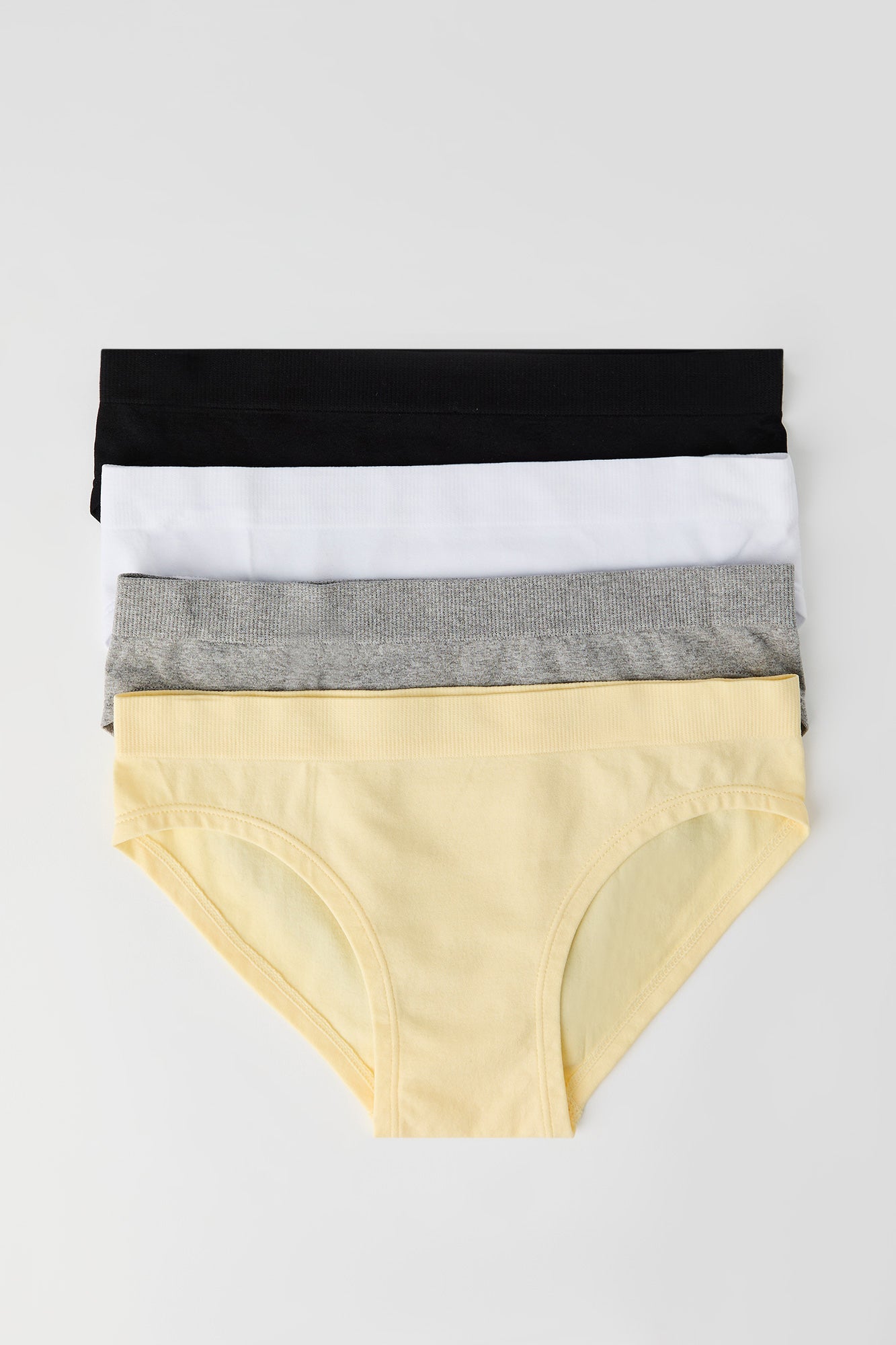 Girls Seamless Bikini Underwear (4 Pack)