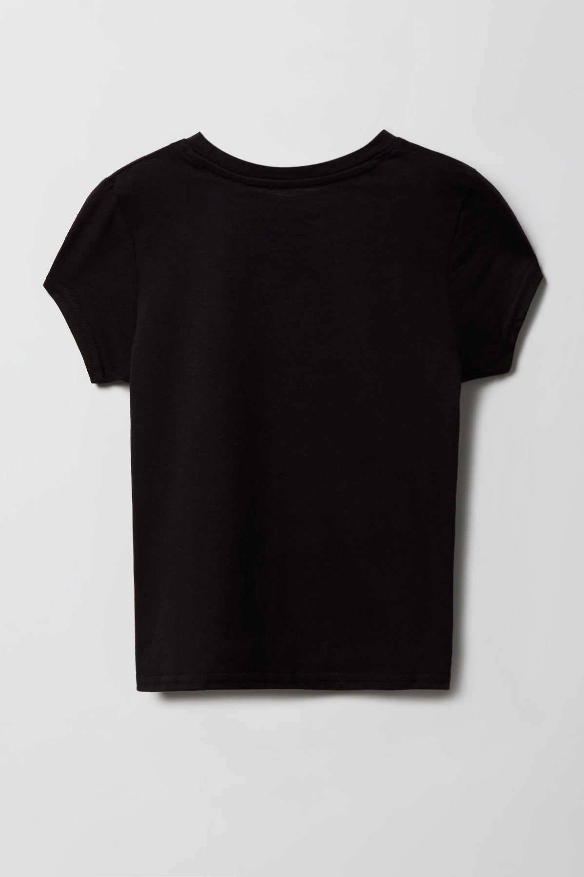 Girls Luxe Heavy Cotton Wednesday Graphic T-Shirt