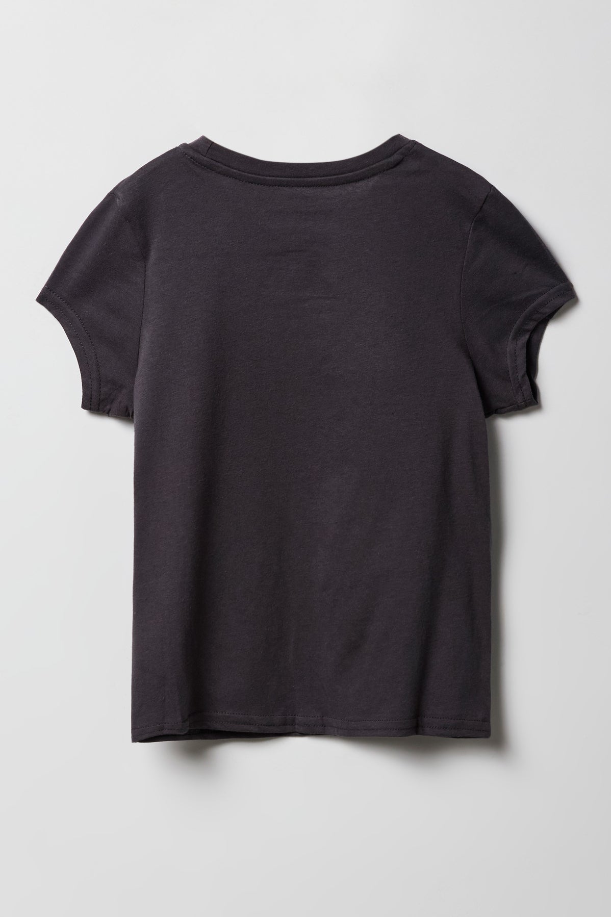 Girls Luxe Heavy Cotton Wednesday Graphic T-Shirt