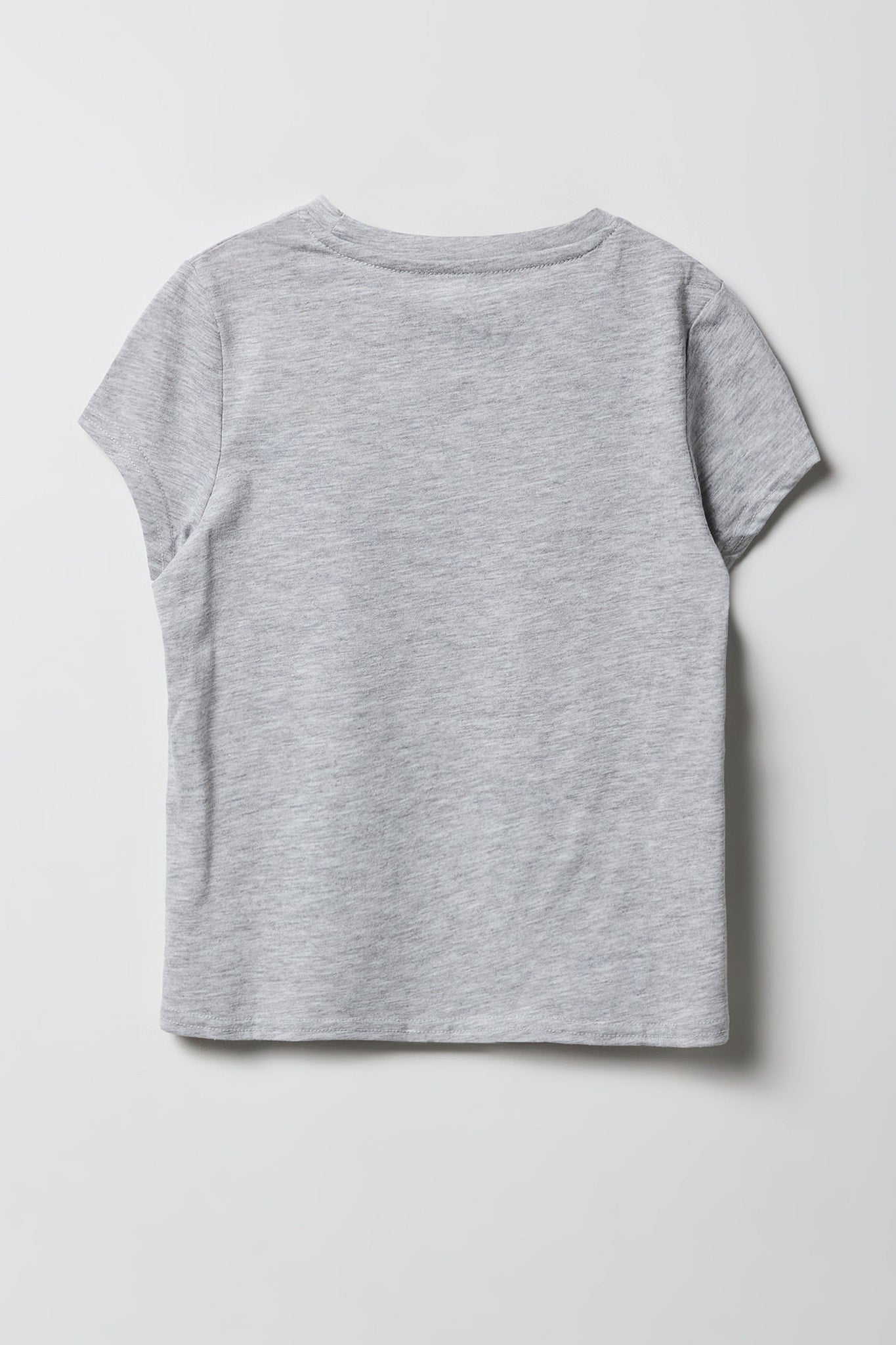Girls Luxe Heavy Cotton Stitch Graphic T-Shirt