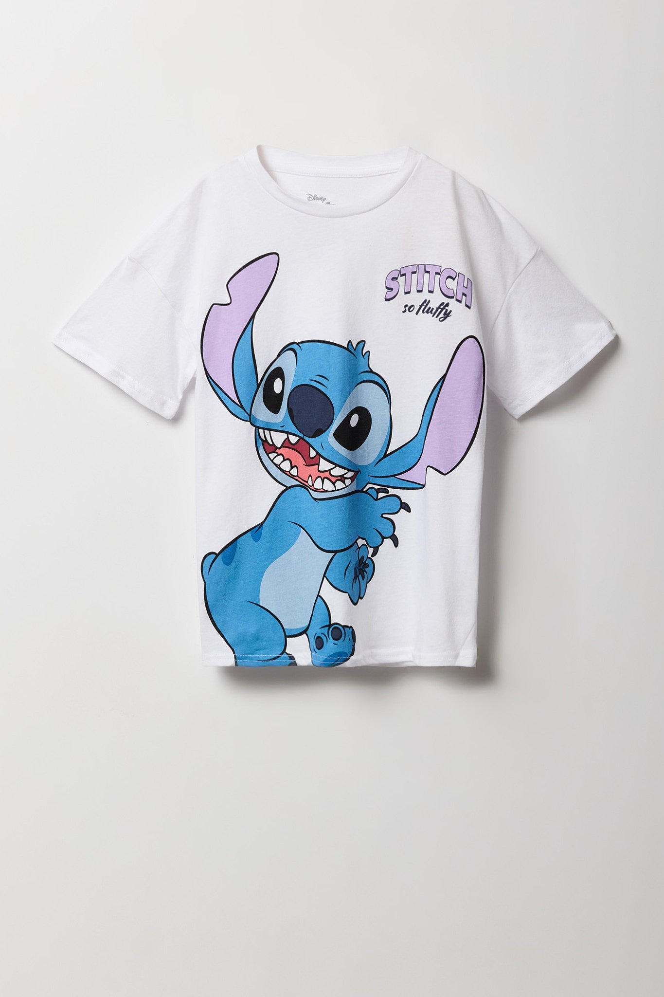 Girls Luxe Heavy Cotton Stitch Graphic Oversized T-Shirt
