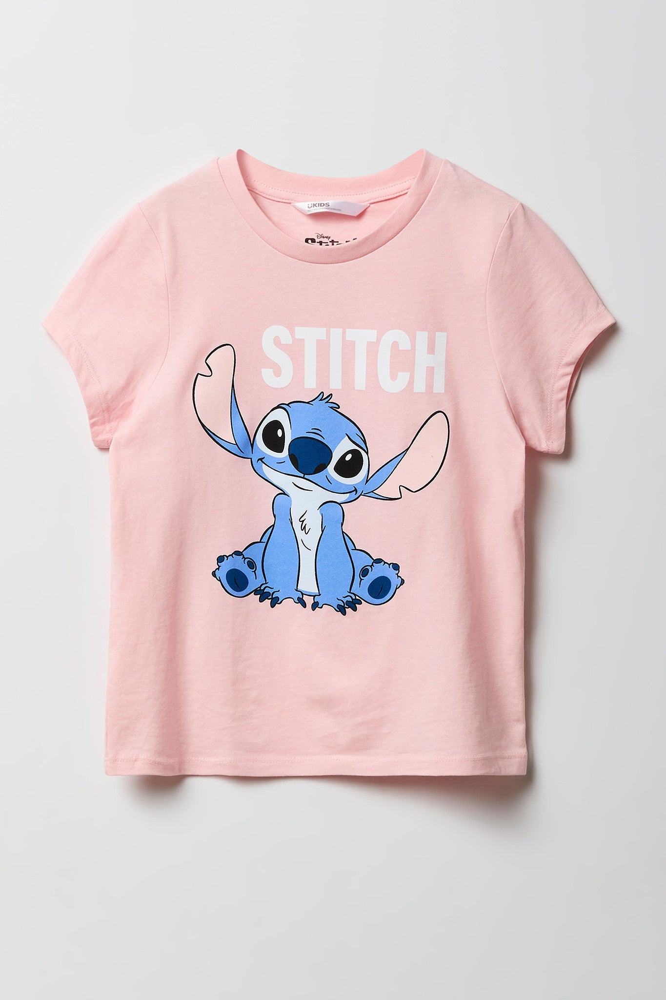 Girls Luxe Heavy Cotton Stitch Graphic T-Shirt