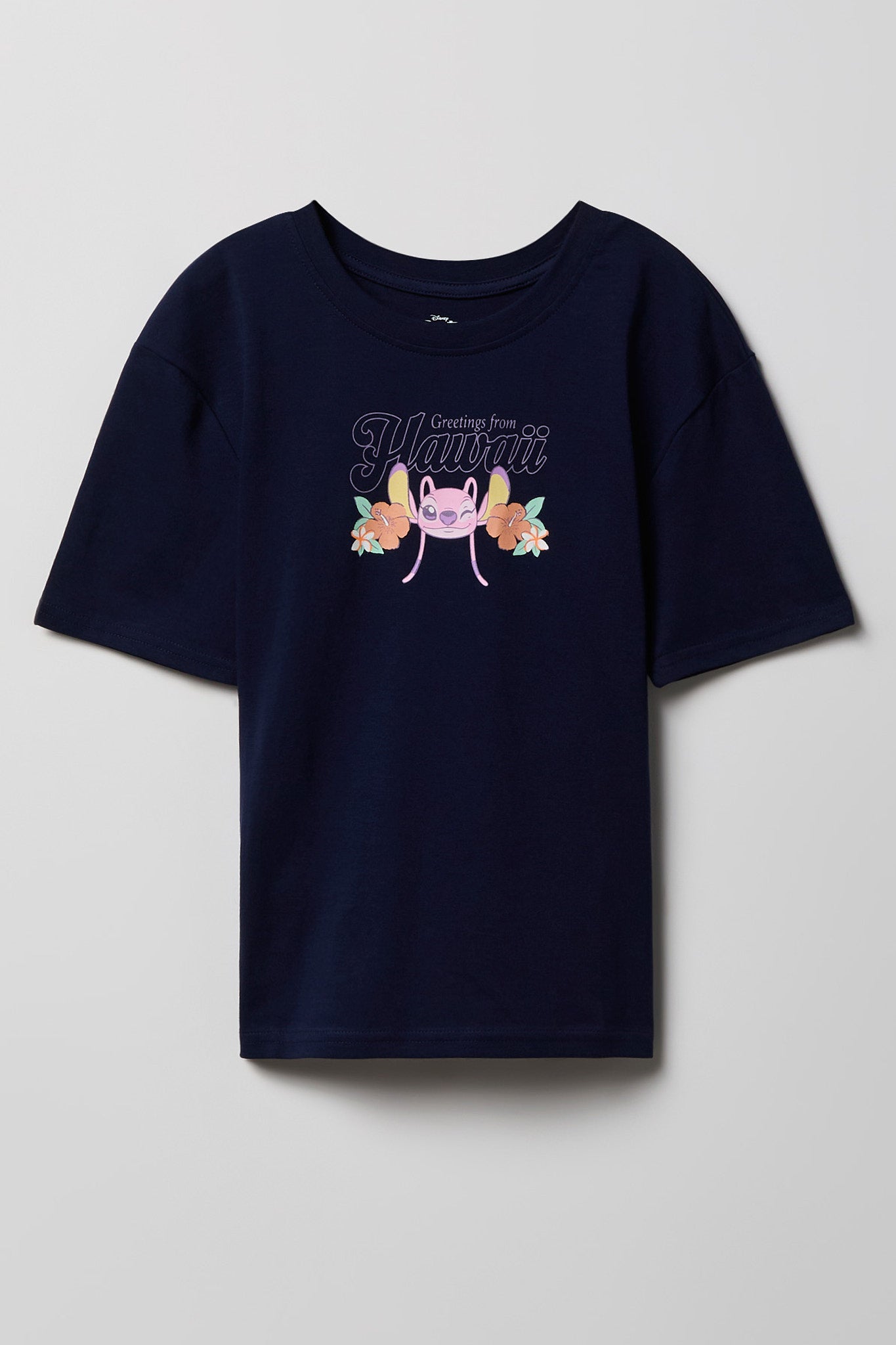 Girls Stitch Hawaii Graphic T-Shirt