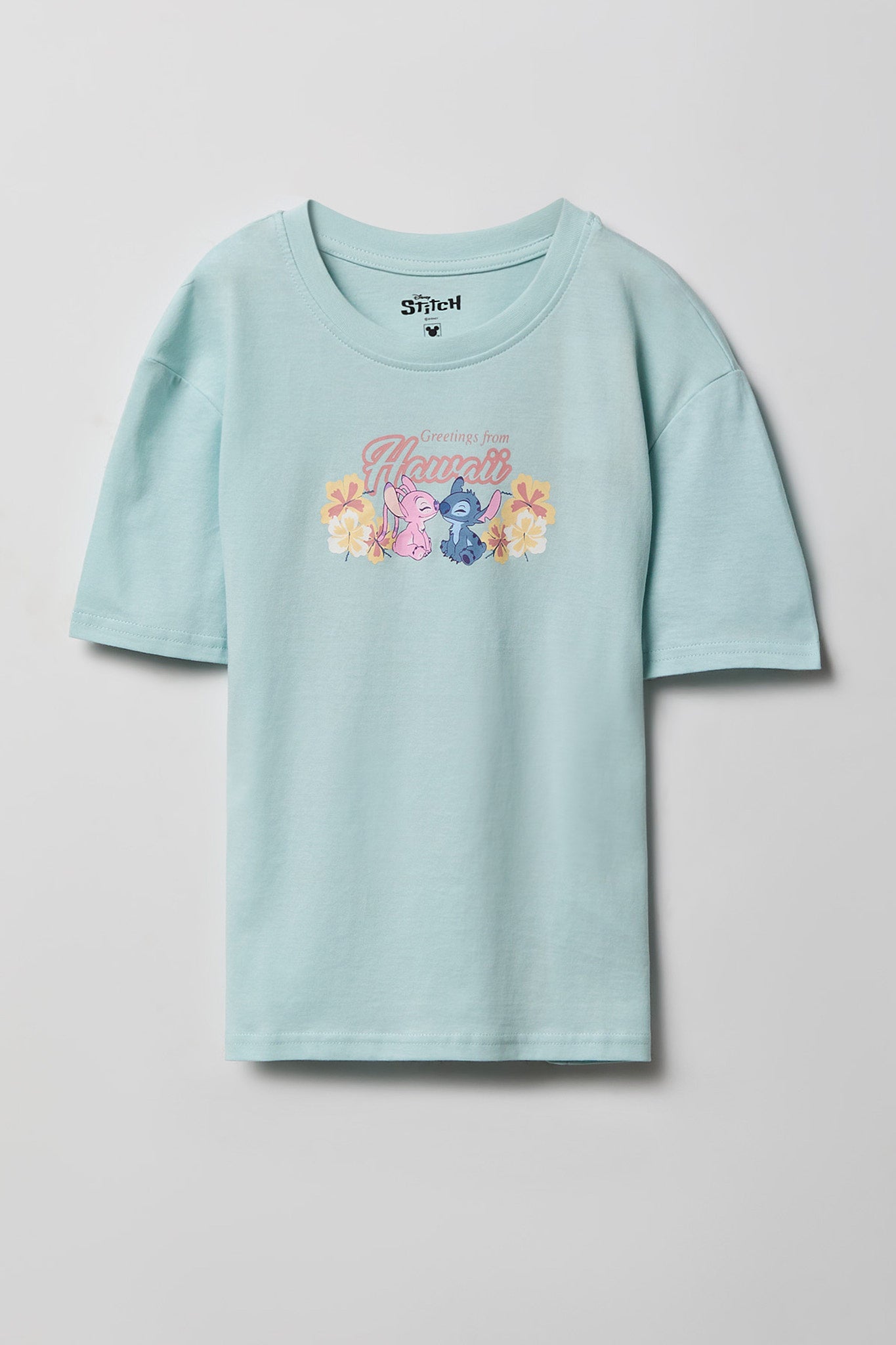 Girls Stitch Hawaii Graphic T-Shirt
