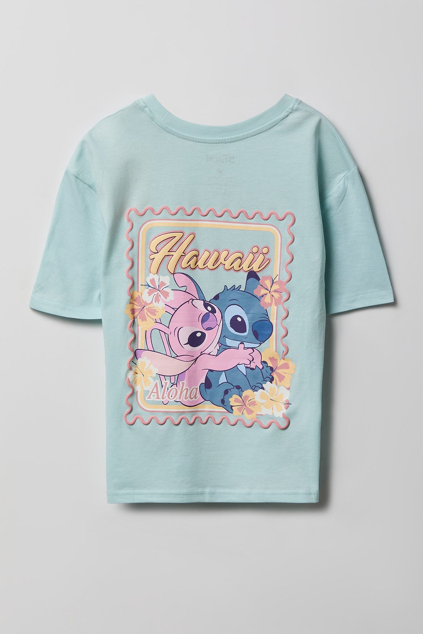 Girls Stitch Hawaii Graphic T-Shirt