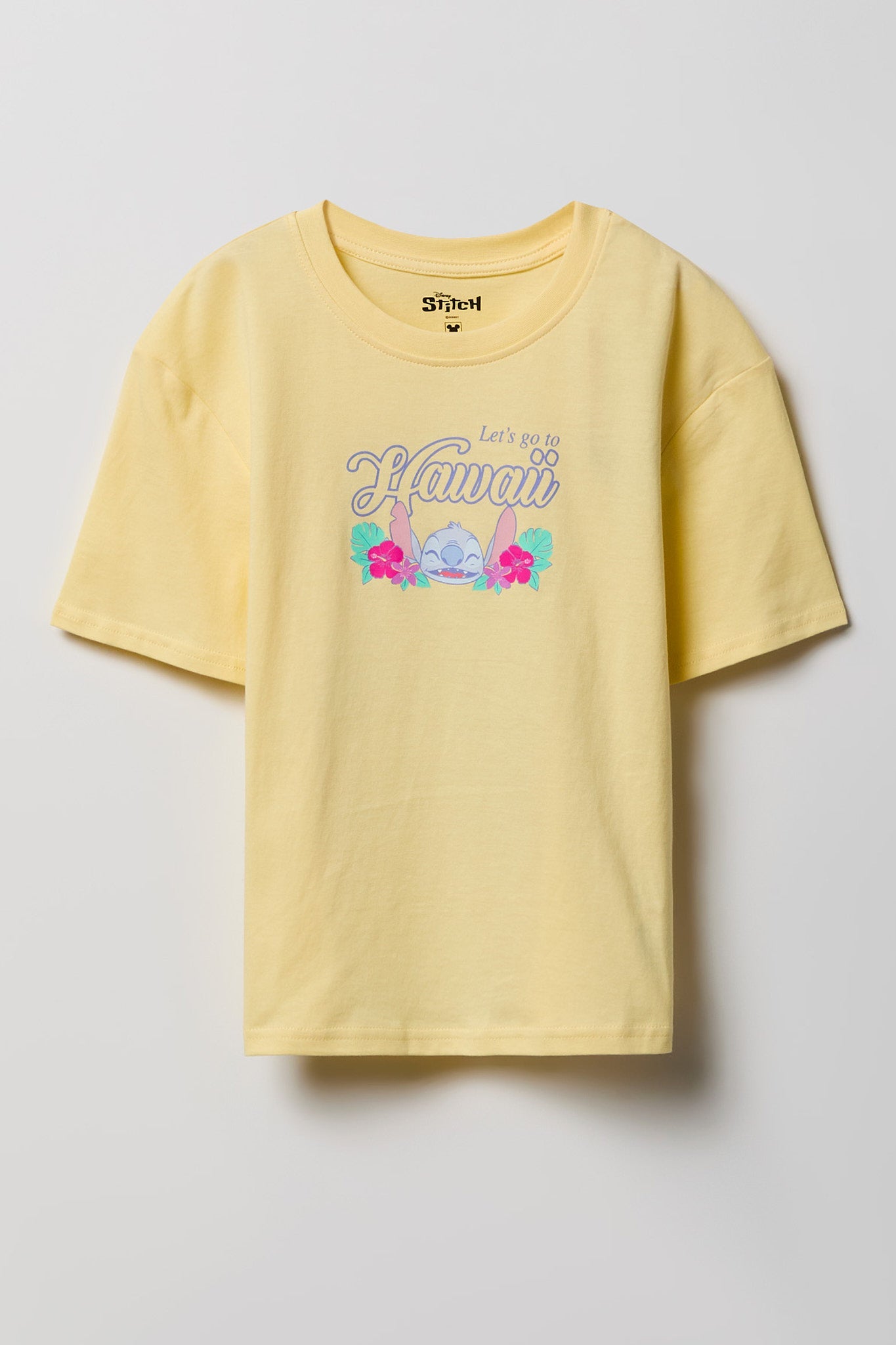 Girls Stitch Hawaii Graphic T-Shirt