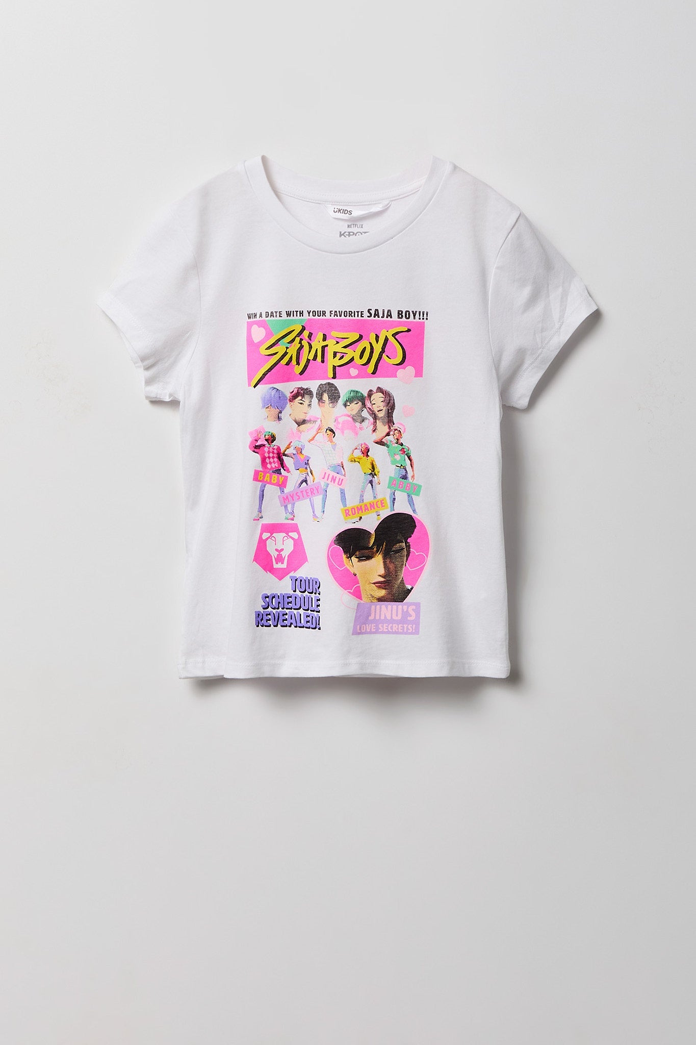 Girls KPop Demon Hunters Graphic T-Shirt