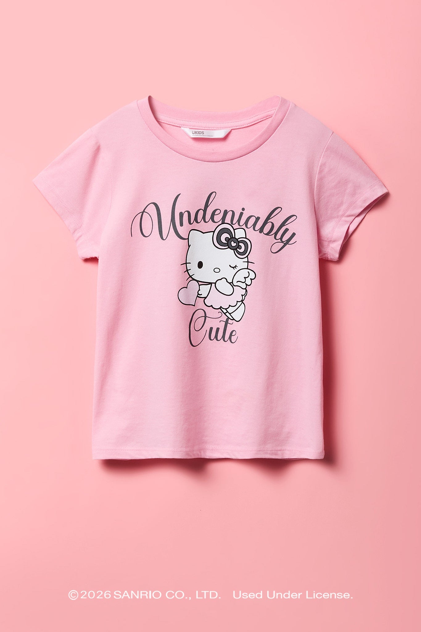 Hello Kitty® Girls Heavy Cotton Graphic T-Shirt
