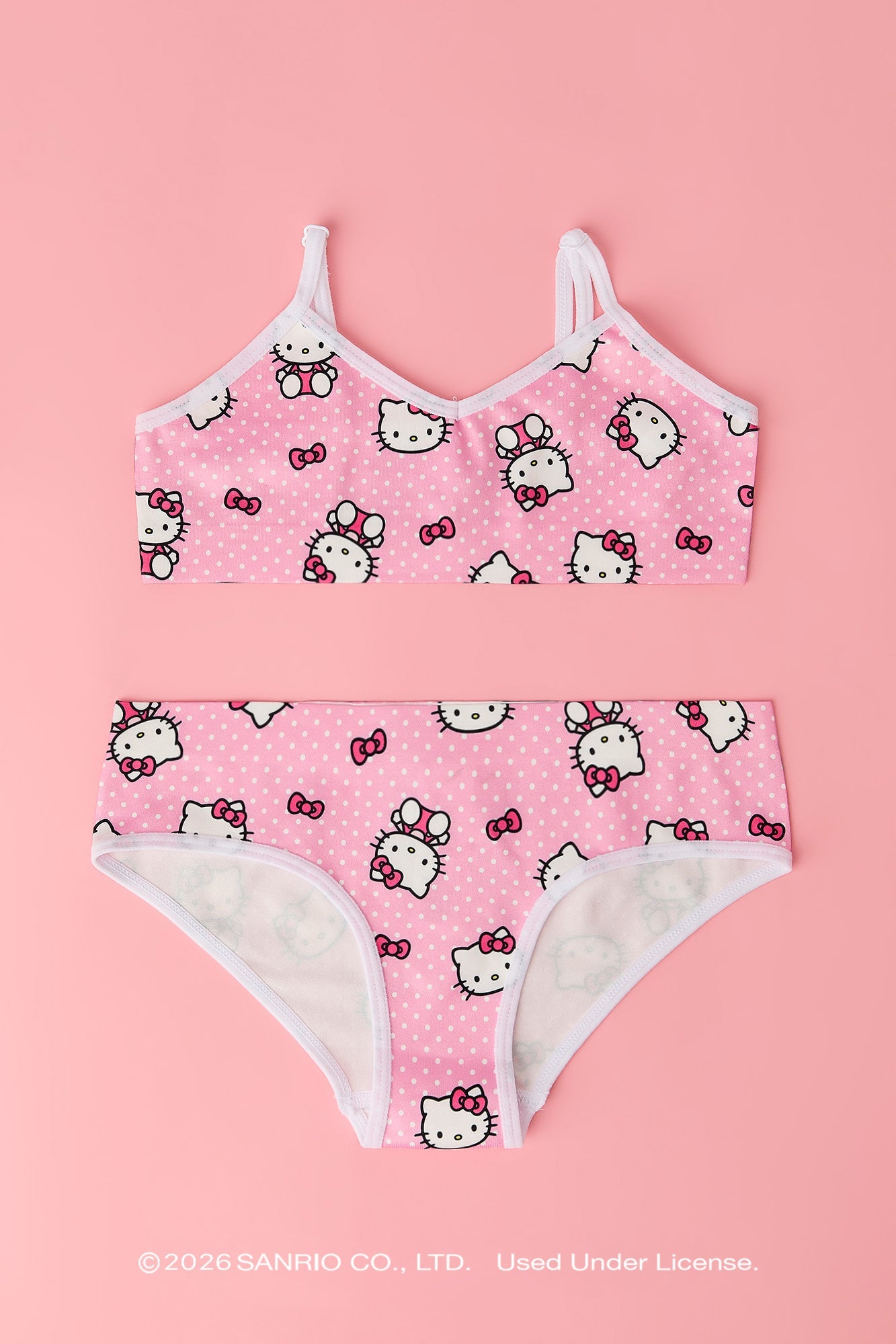 Hello Kitty® Girls Seamless Bralette & Brief Set