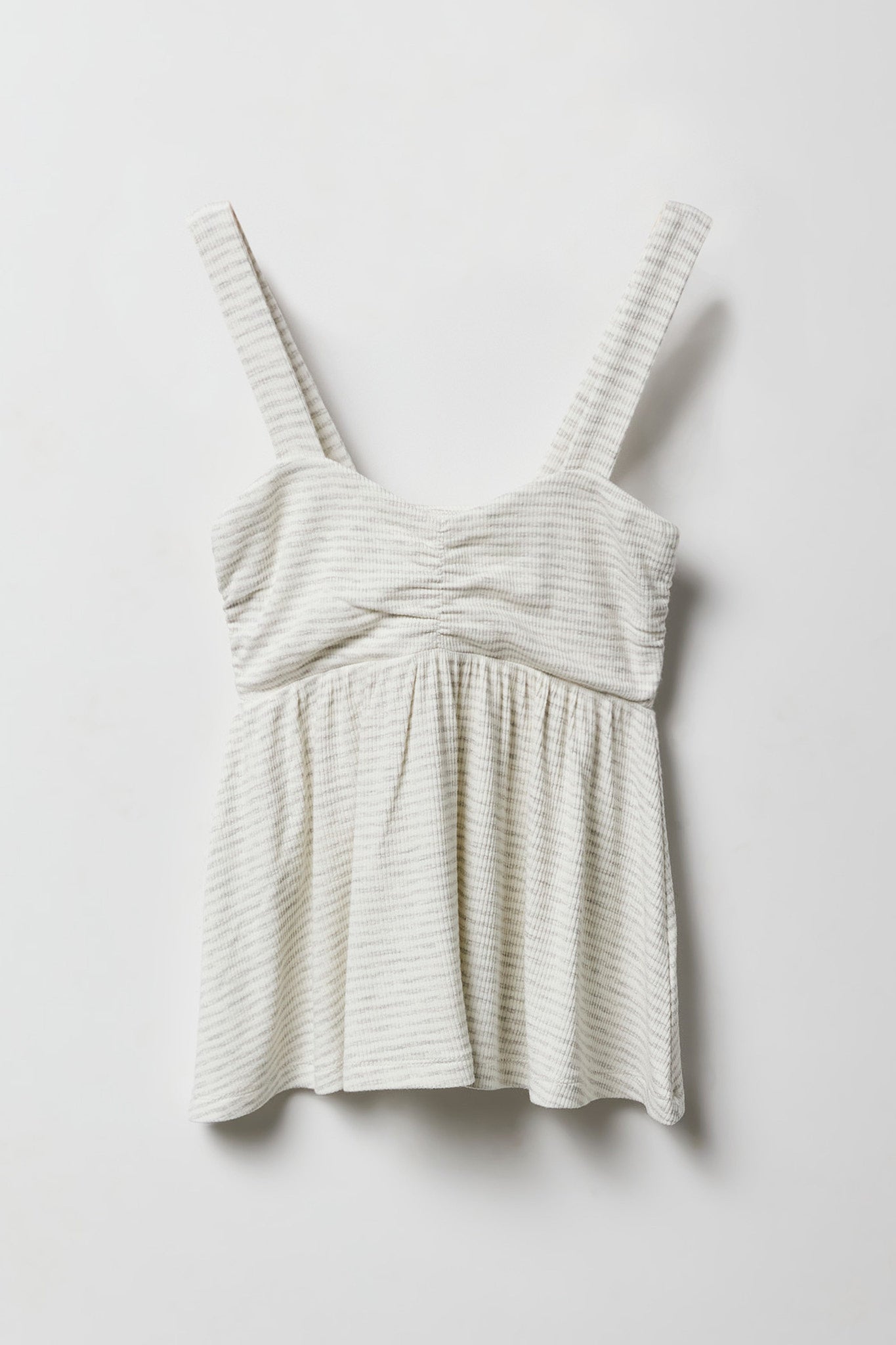 Girls Ribbed Fit and Flare Tank