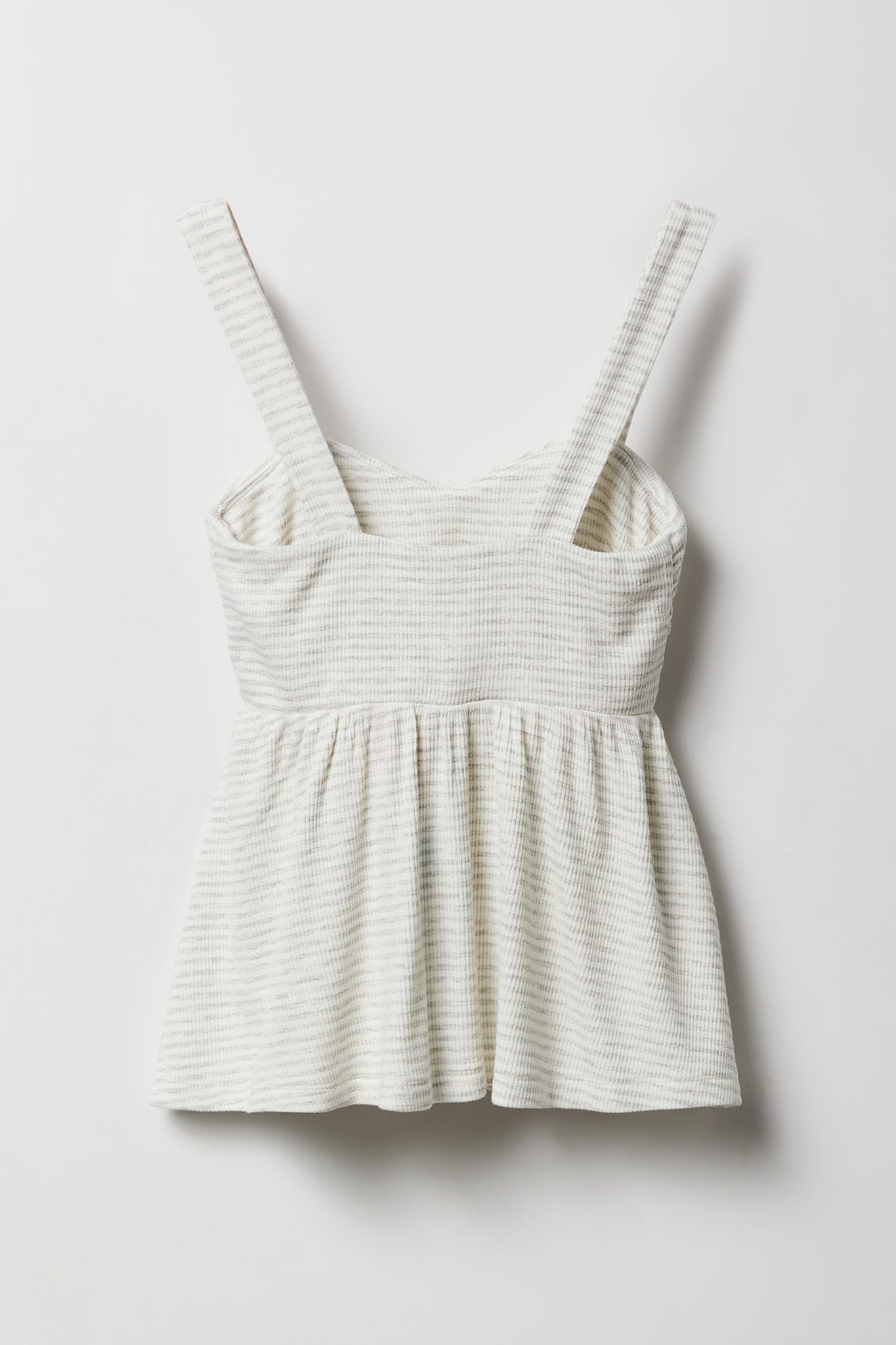 Girls Ribbed Fit and Flare Tank