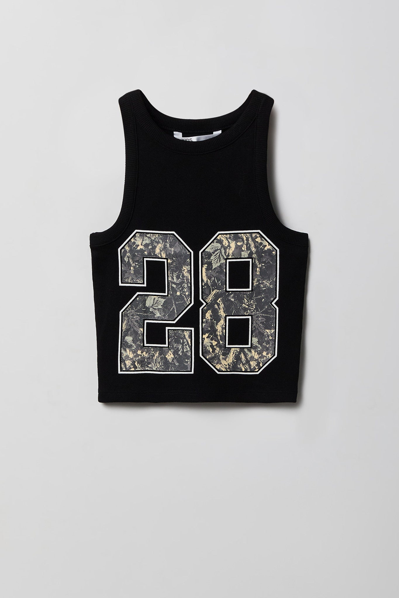 Girls Graphic Ribbed Tank