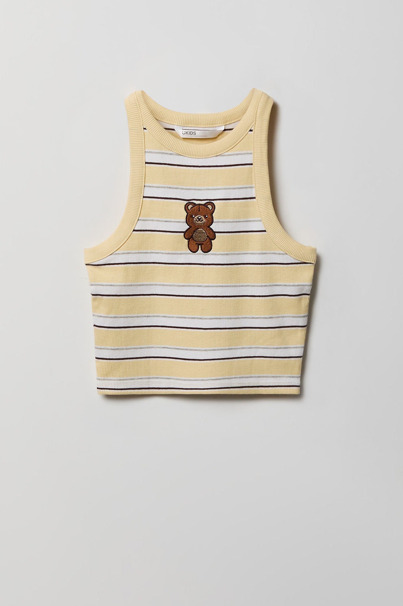 Girls Graphic Ribbed Tank