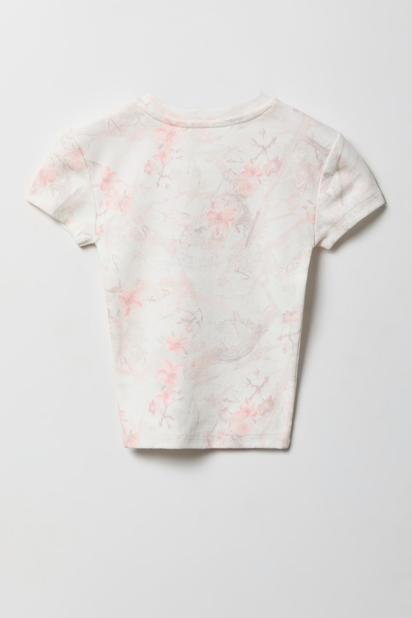 Girls Printed Crewneck T-Shirt