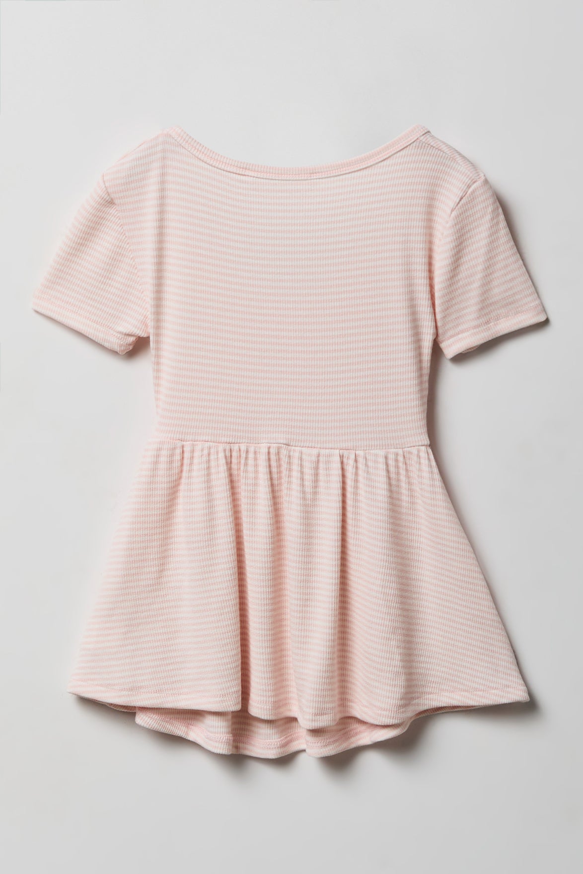 Girls Ribbed Front Cinched Top