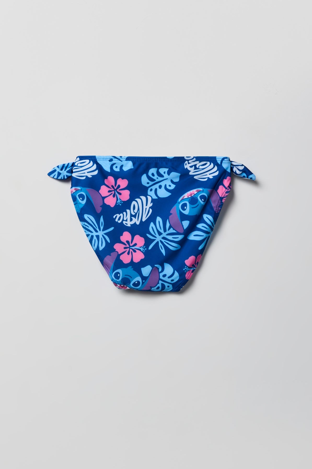 Girls Stitch & Angel Print 2 Piece Swimsuit