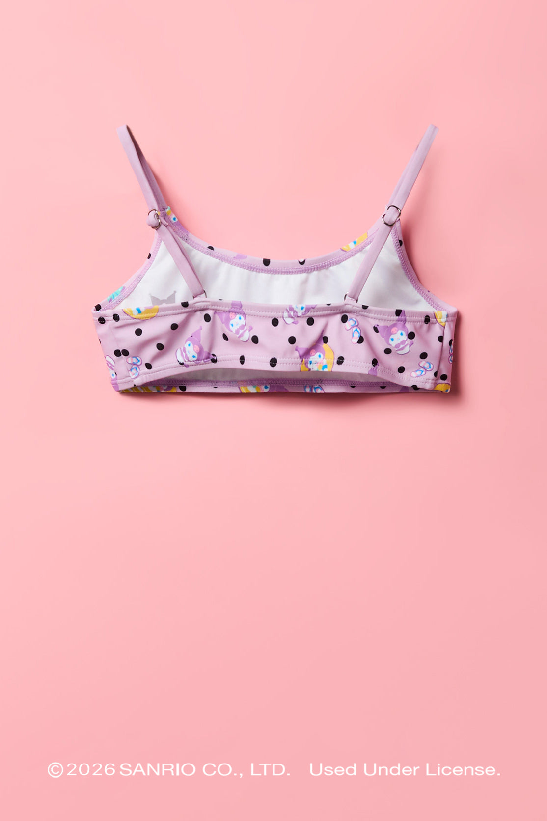 Kuromi™ Girls Printed Swimsuit Set