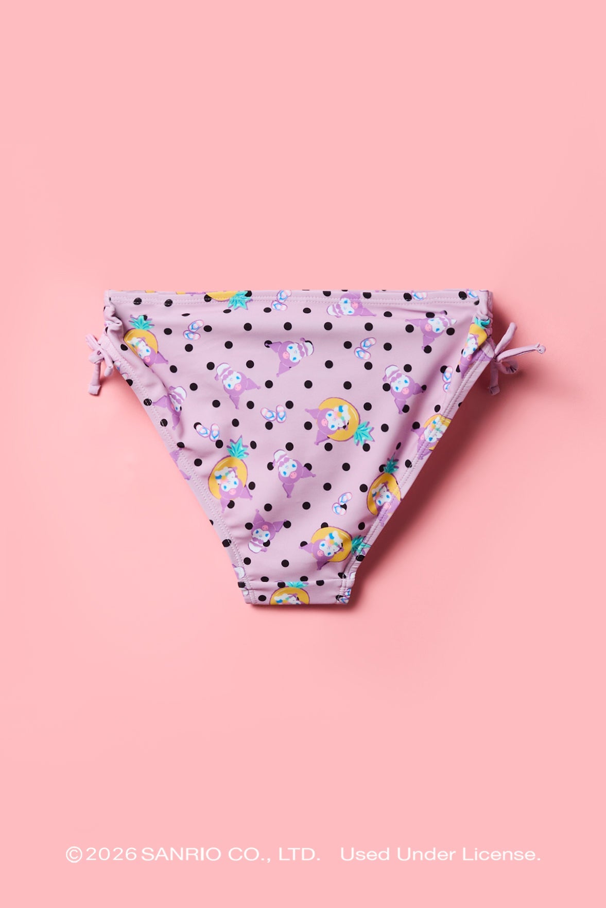 Kuromi™ Girls Printed Swimsuit Set