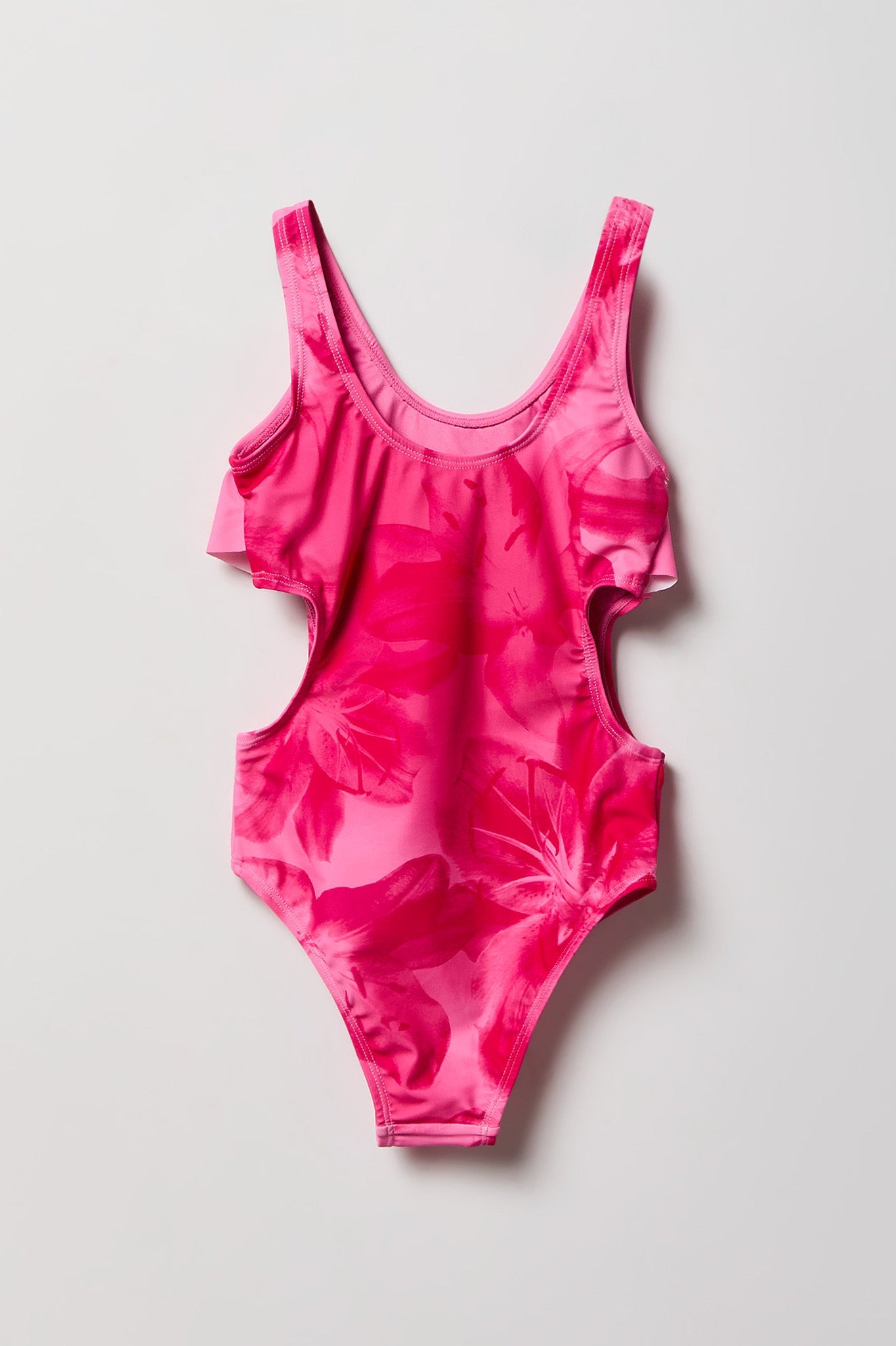 Girls Flounce One Piece Swimsuit