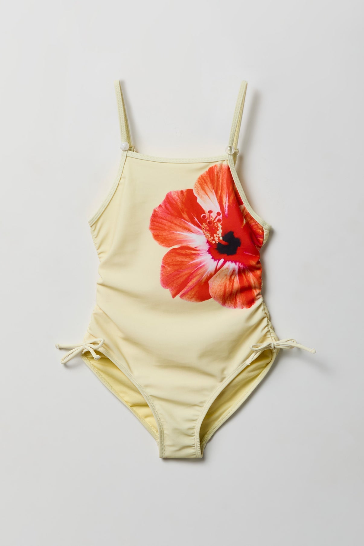 Girls Printed One Piece Swimsuit
