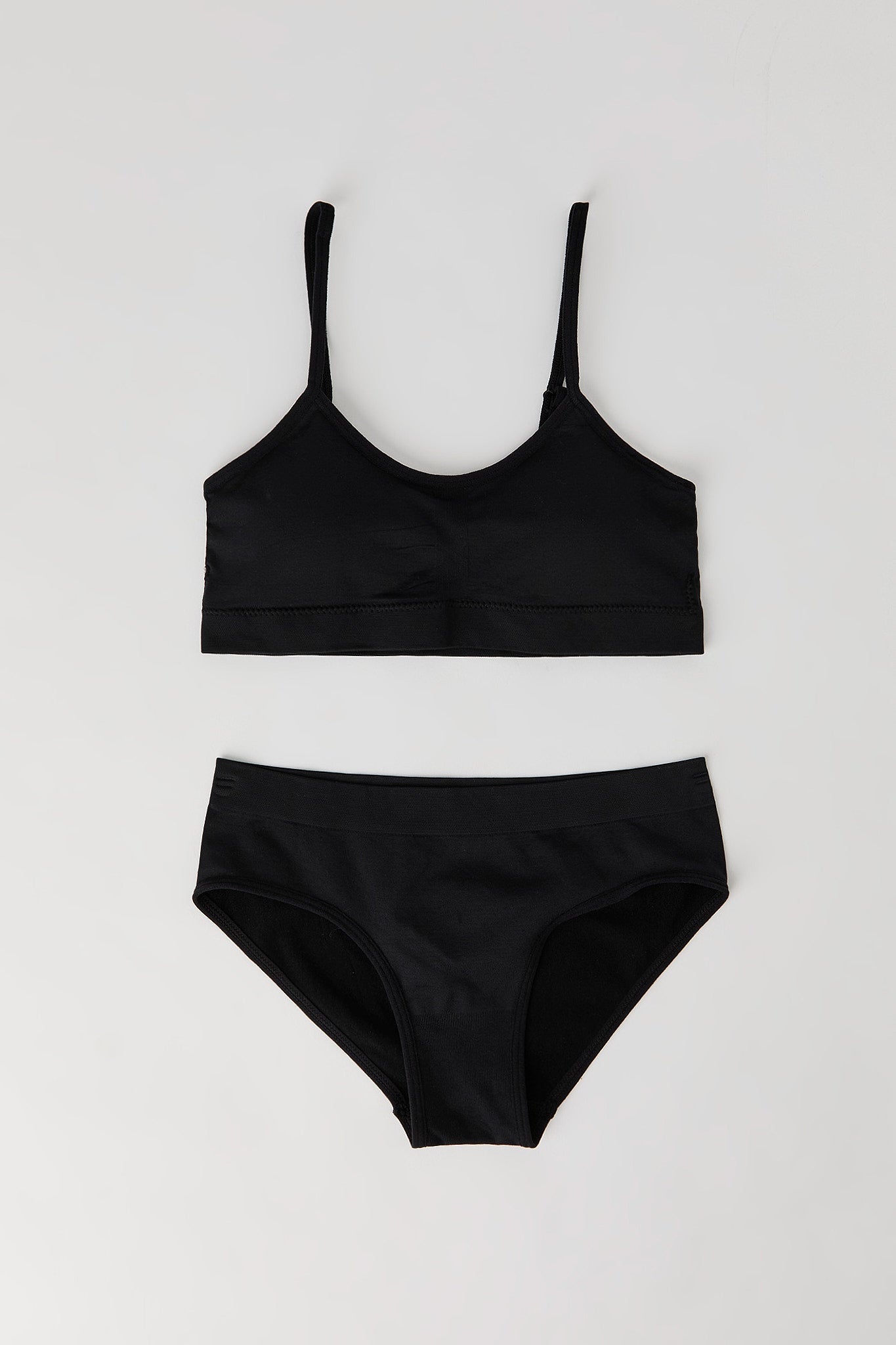 Girls Seamless Bralette & Brief Set