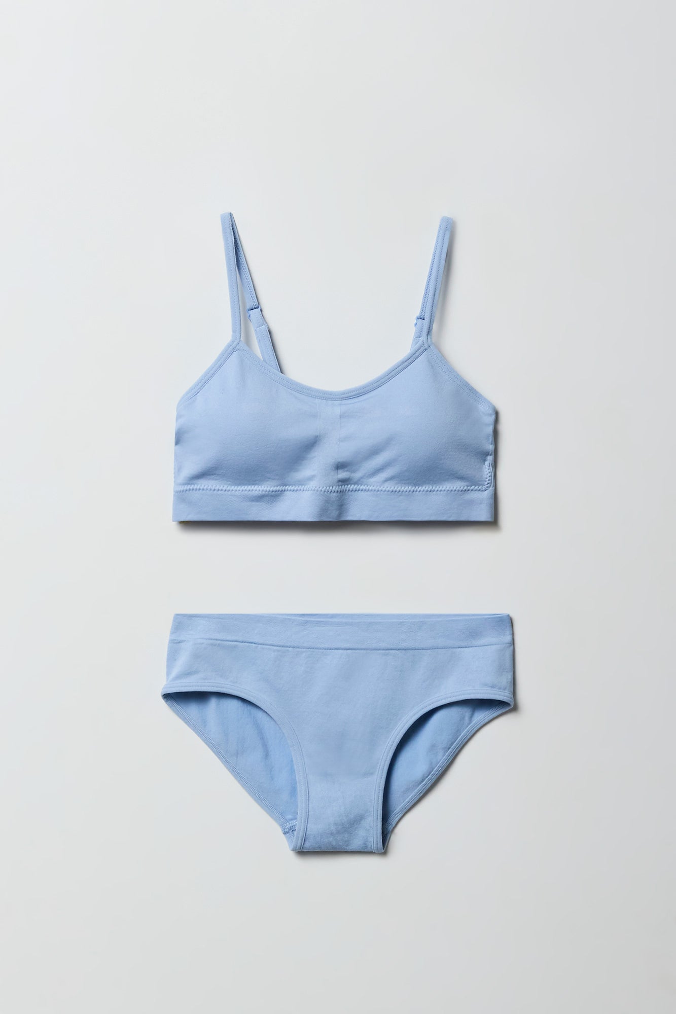 Girls Seamless Bralette & Brief Set