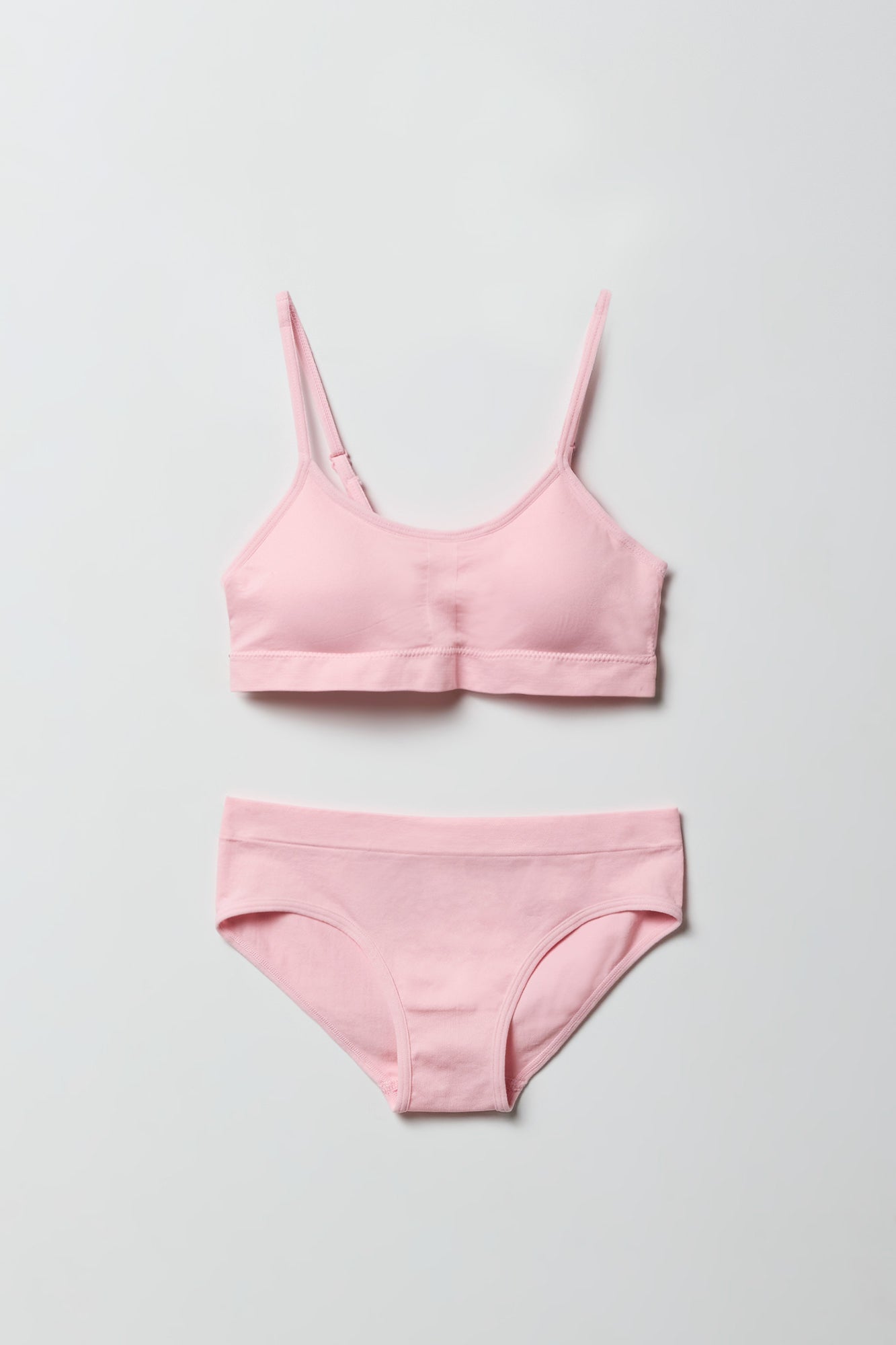 Girls Seamless Bralette & Brief Set