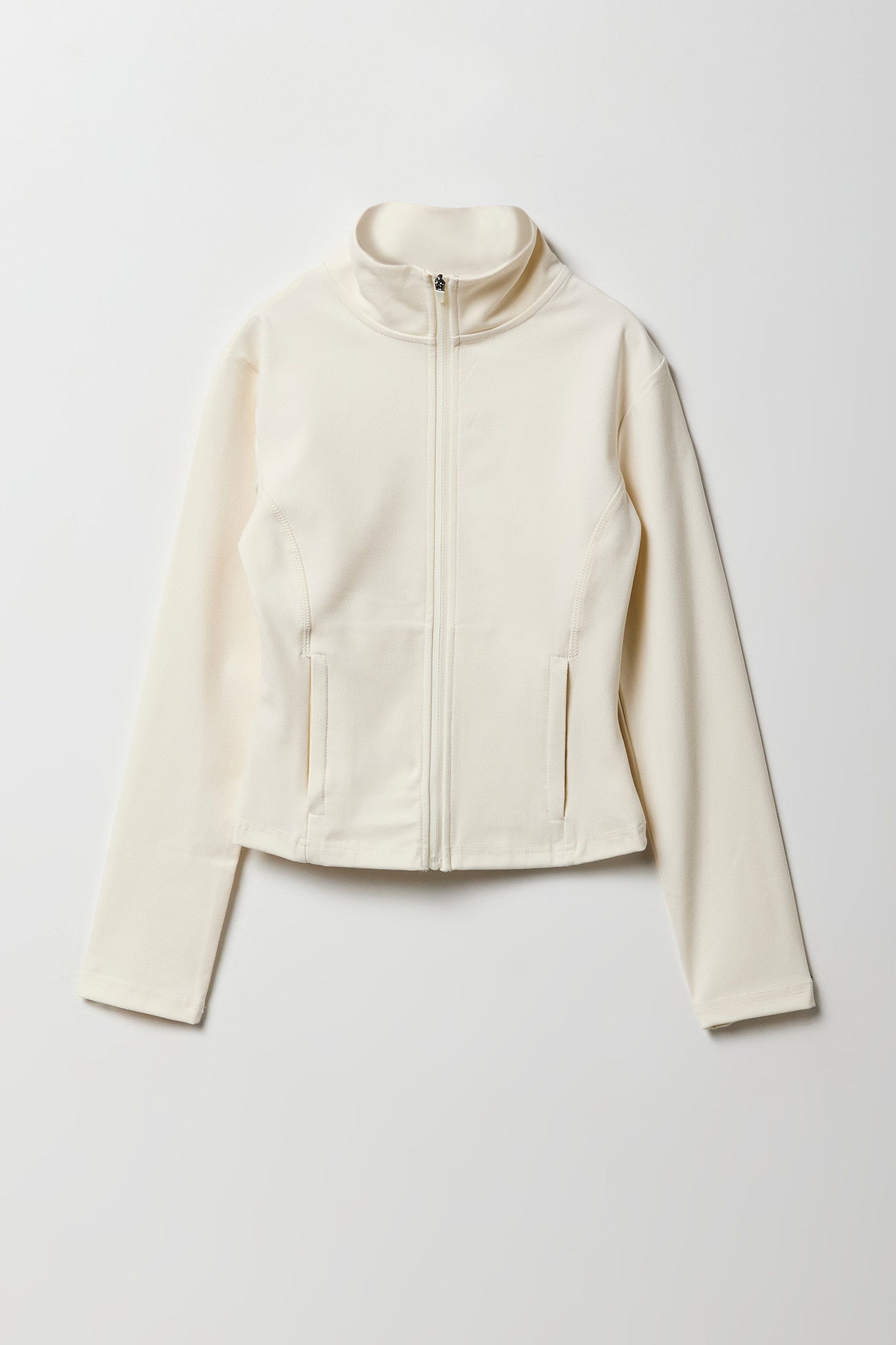 Girls Active High Density Zip-Up Jacket