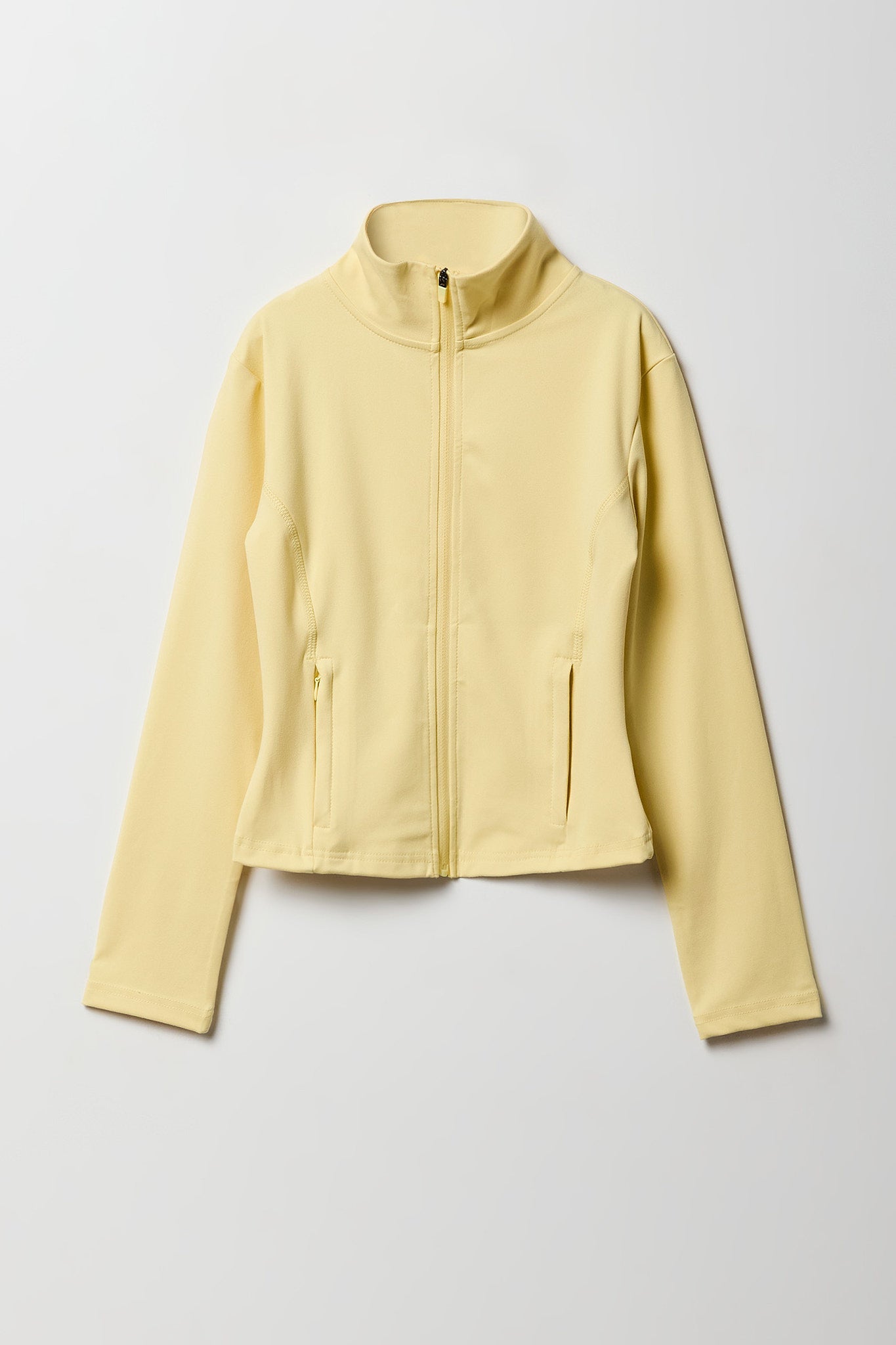 Girls Active High Density Zip-Up Jacket