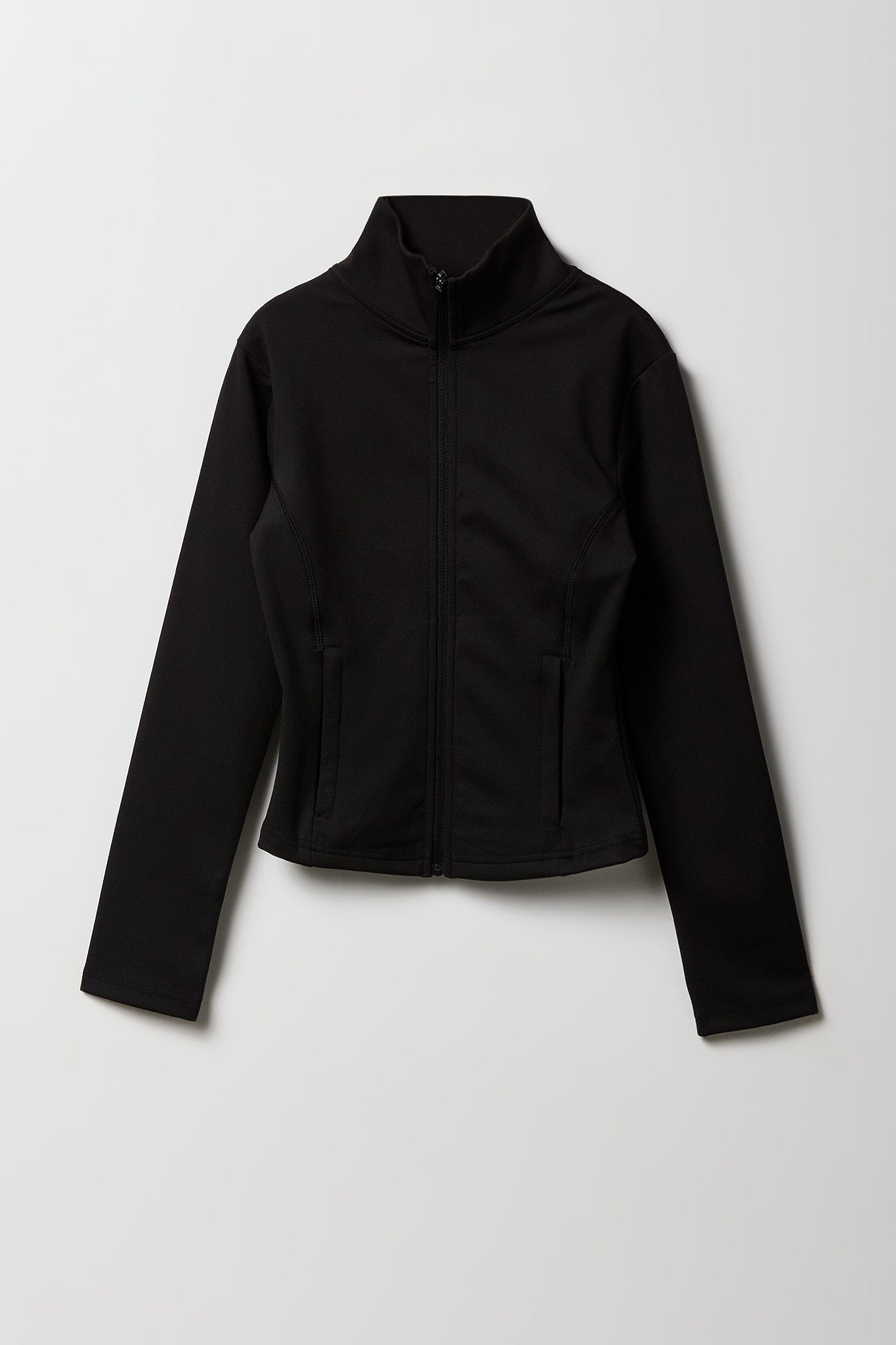Girls Active High Density Zip-Up Jacket