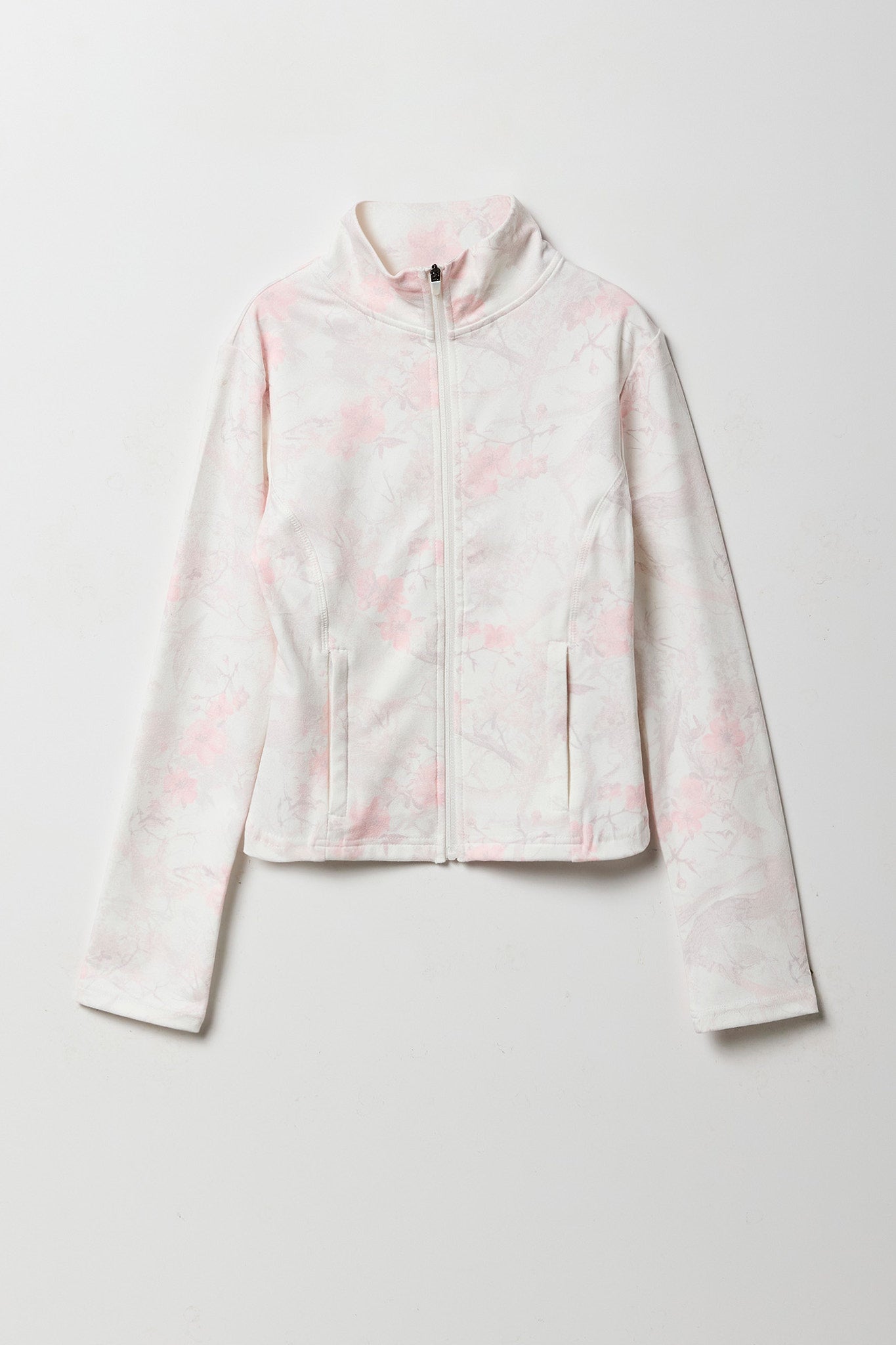 Girls Active High Density Zip-Up Jacket