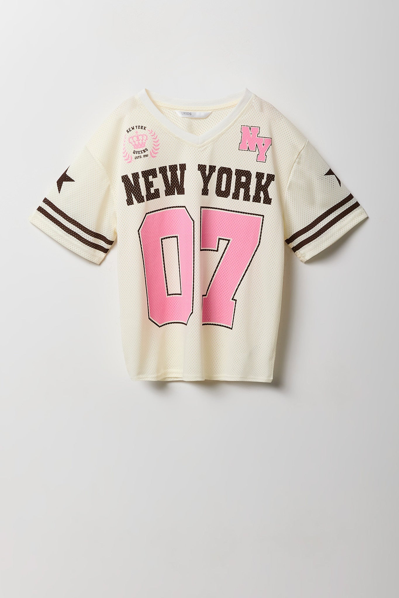 Girls Graphic Mesh Jersey