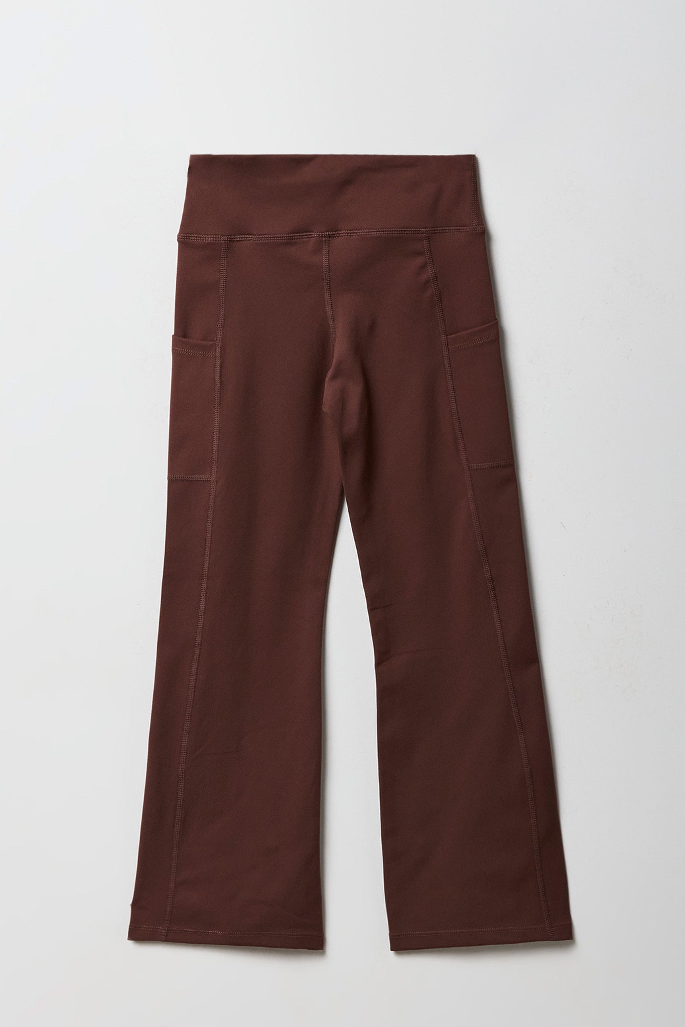 Girls Active High Density Flare Pant with Pockets