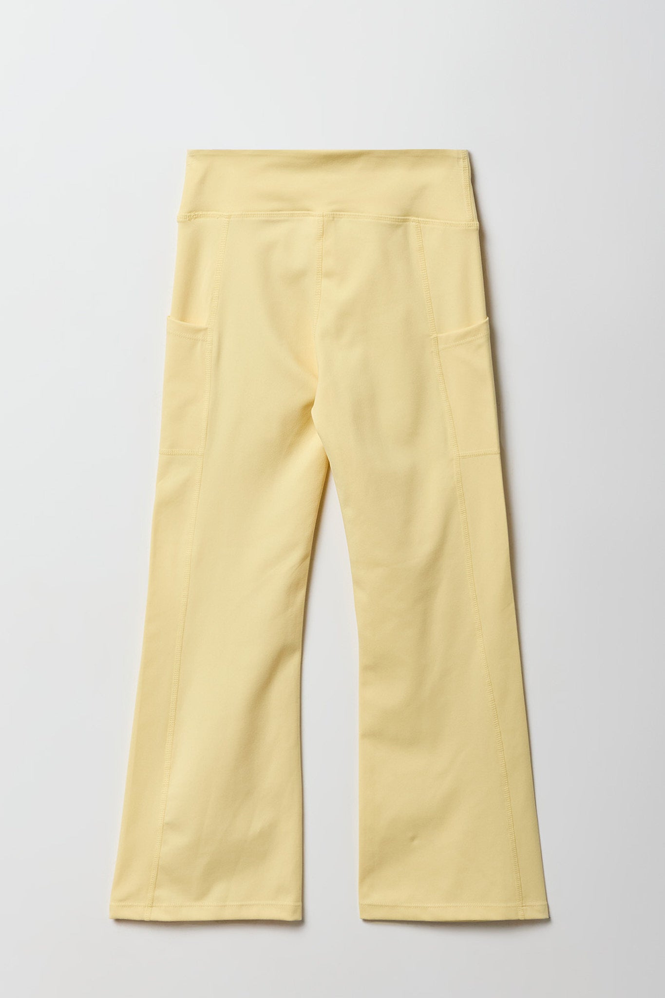 Girls Active High Density Flare Pant with Pockets