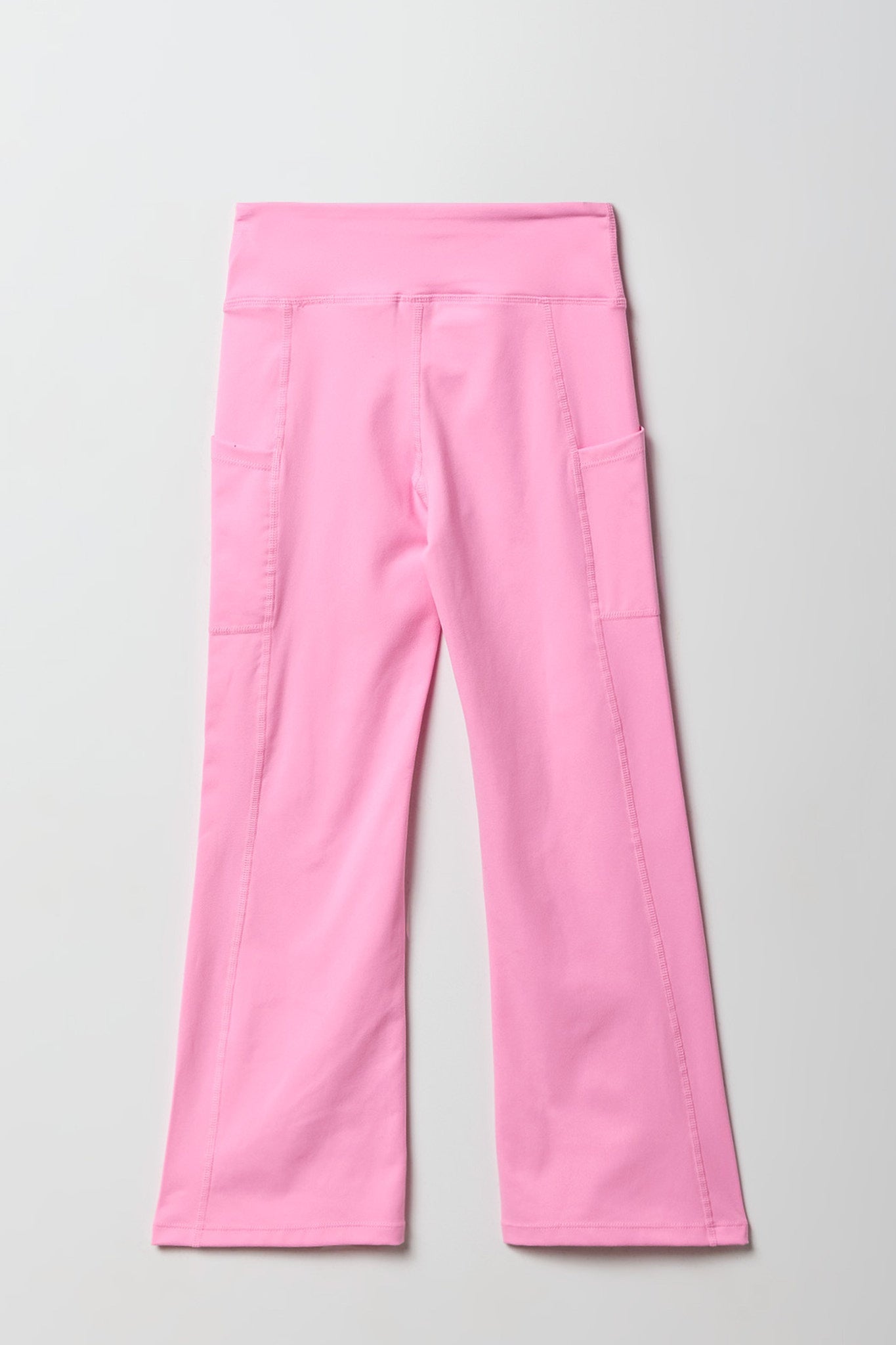 Girls Active High Density Flare Pant with Pockets
