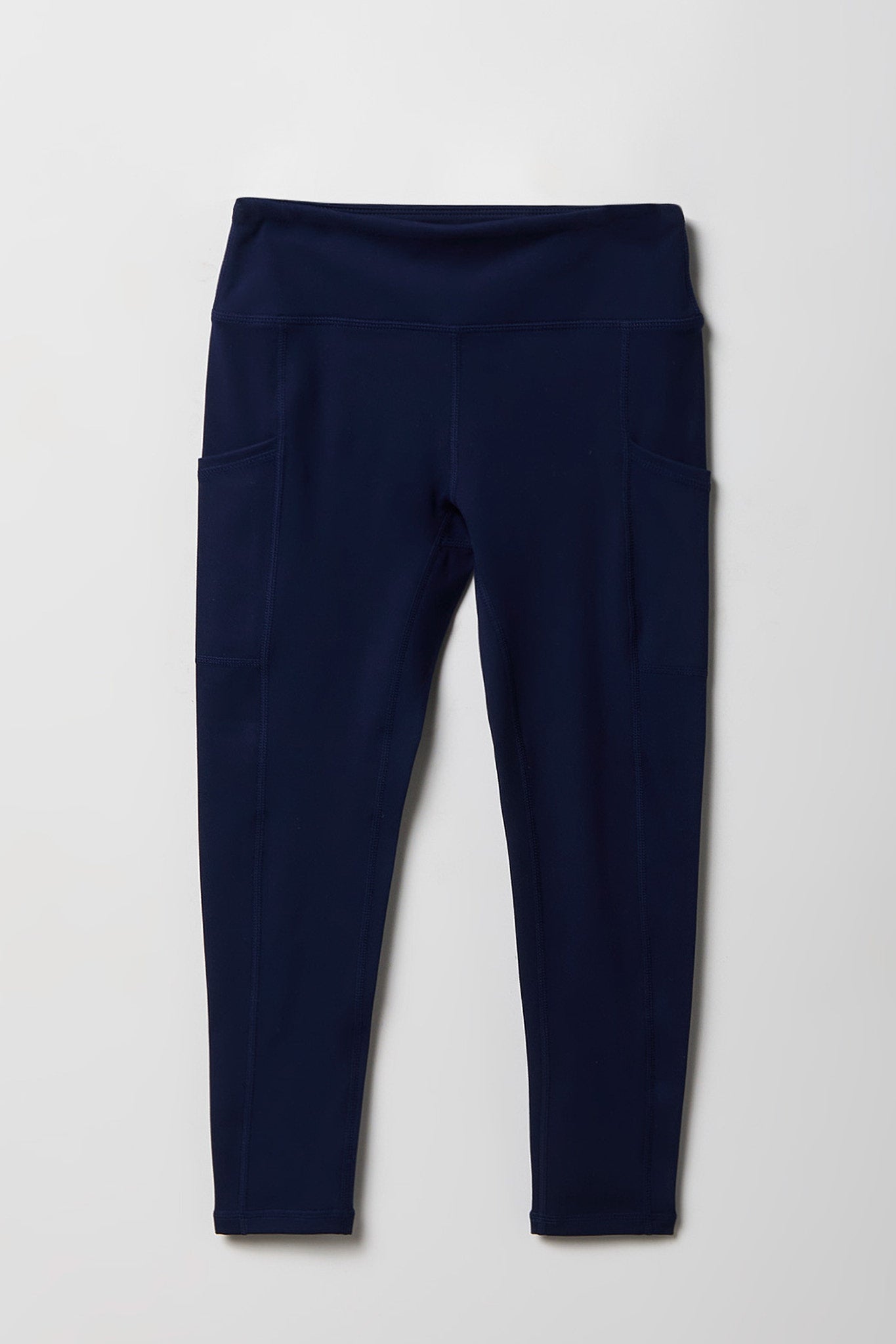 Girls Active High Density Legging With Pockets