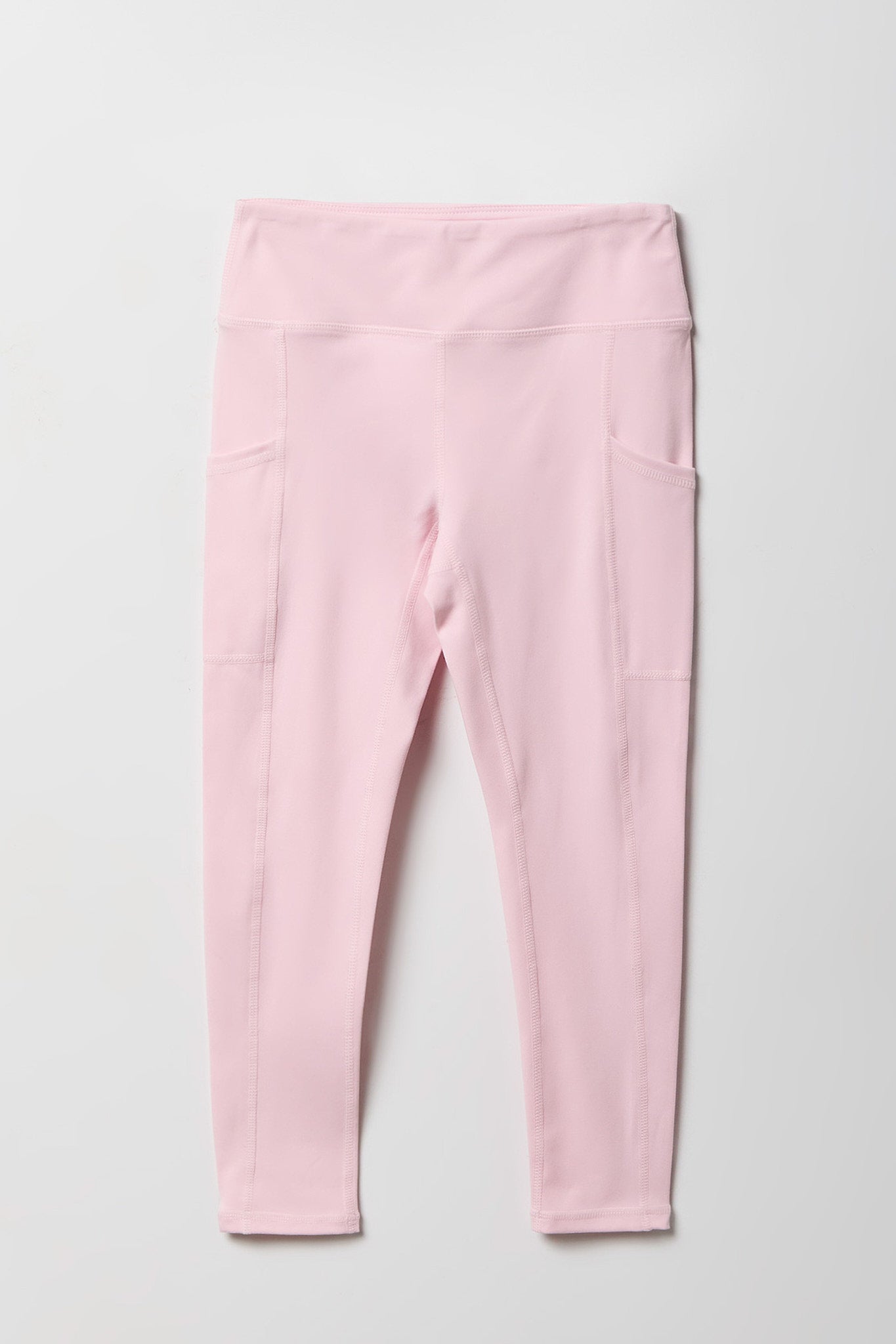 Girls Active High Density Legging With Pockets