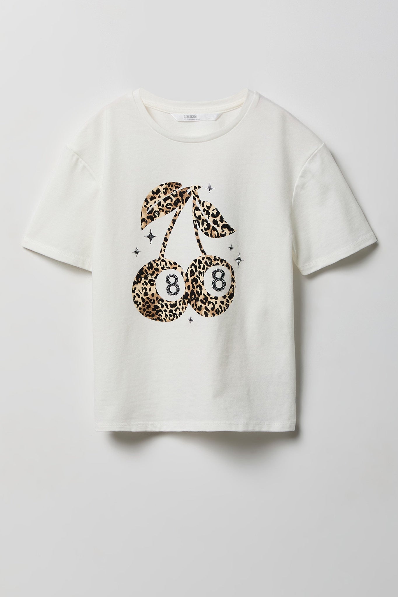 Girls Luxe Heavy Cotton Ball Graphic T-Shirt