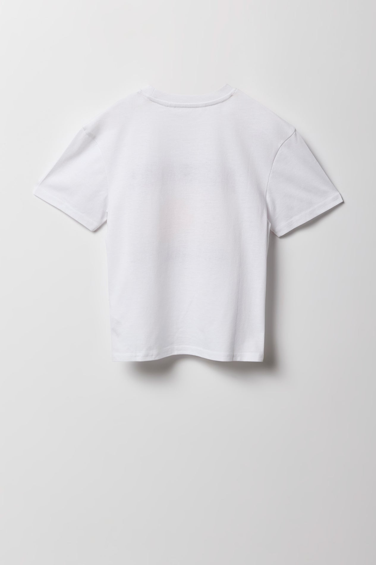 Girls Luxe Heavy Cotton Embroidered T-Shirt