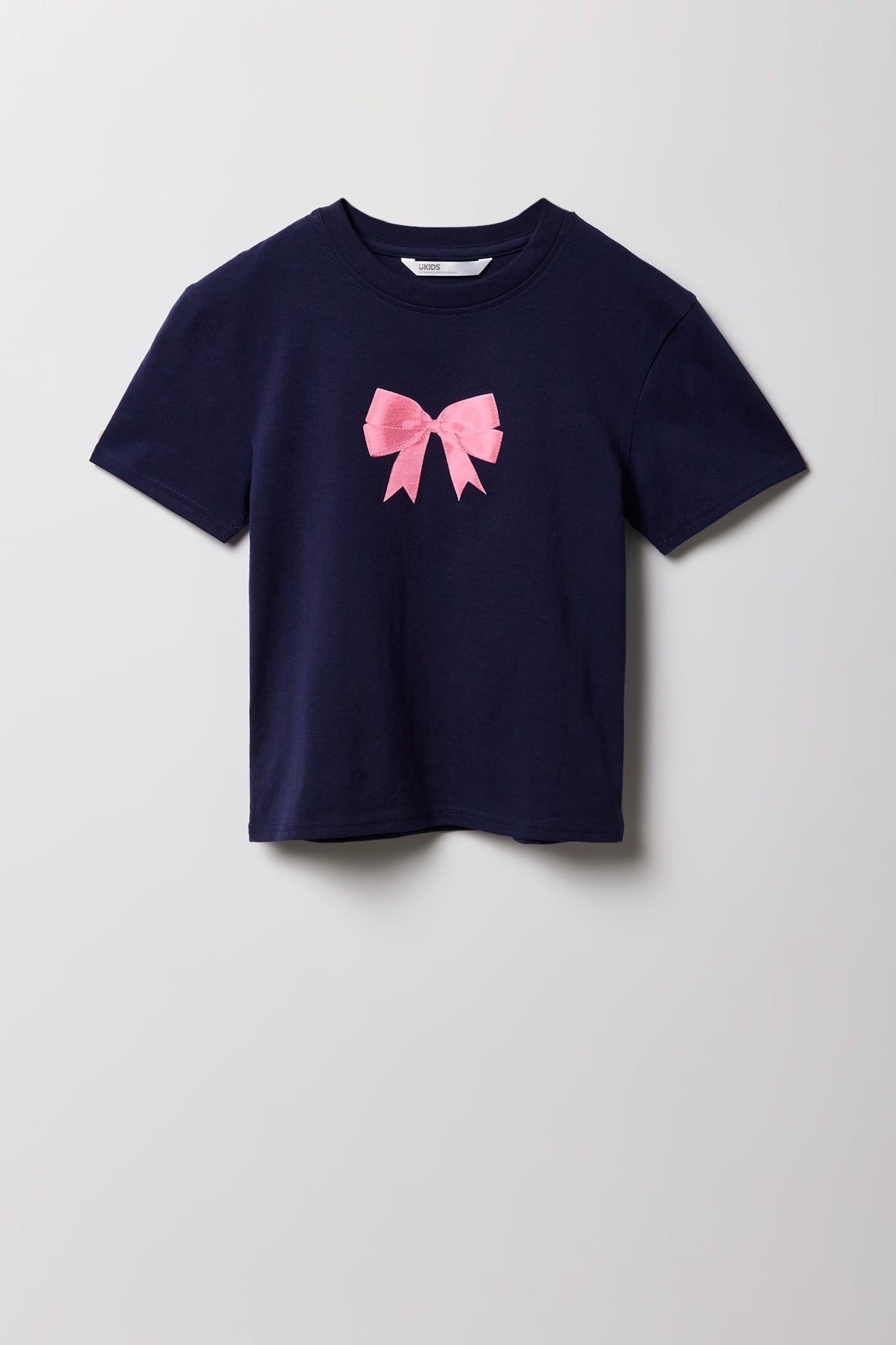 Girls Luxe Heavy Cotton Puff Print T-Shirt