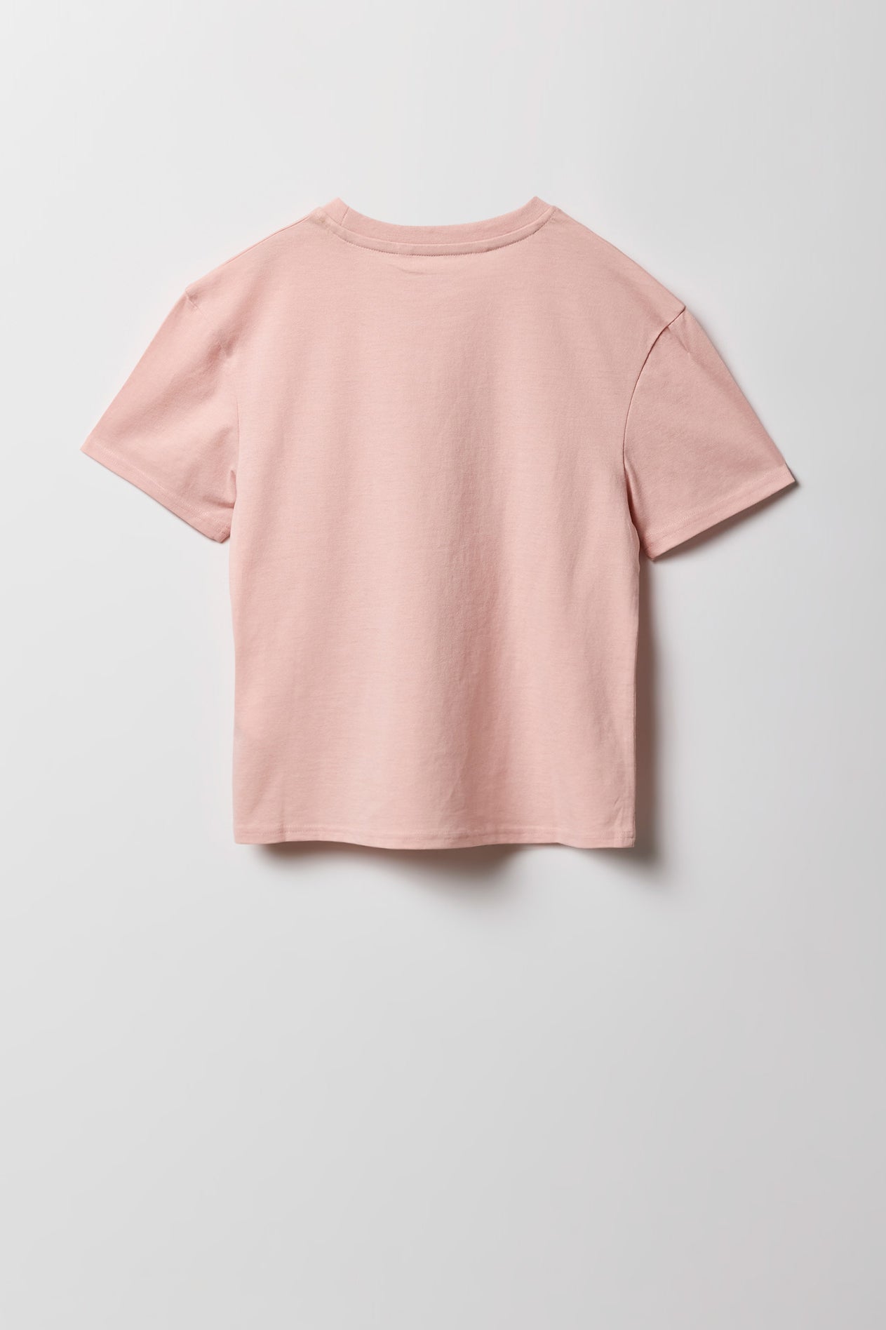 Girls Luxe Heavy Cotton Patched T-Shirt