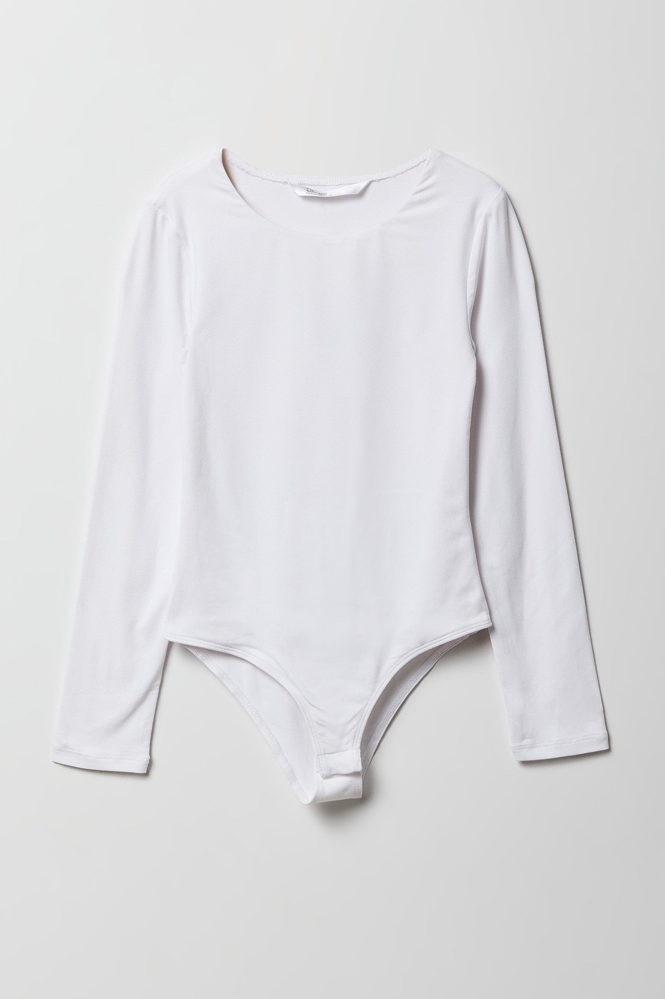 Girls Crewneck Long Sleeve Bodysuit