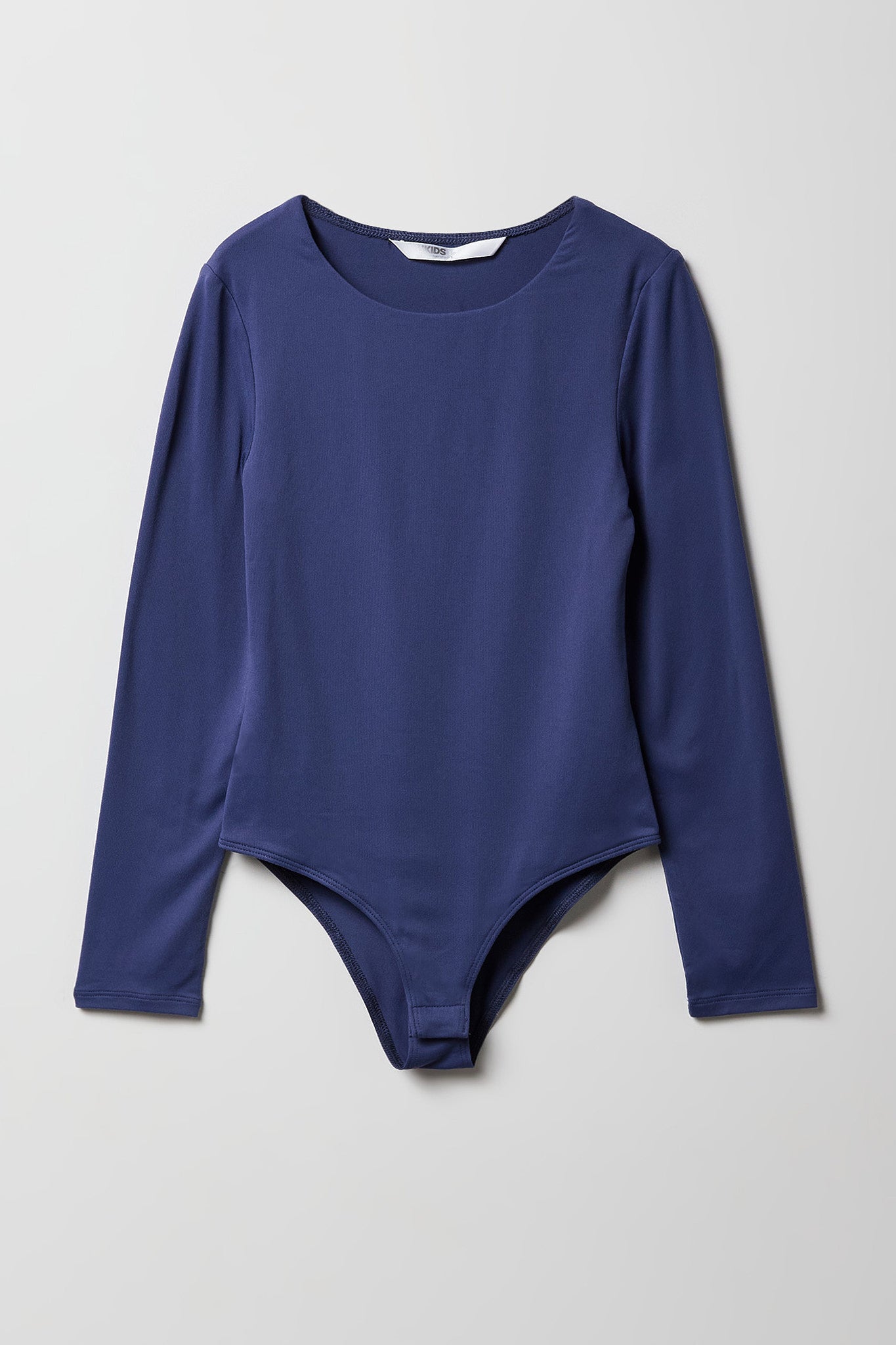 Girls Crewneck Long Sleeve Bodysuit