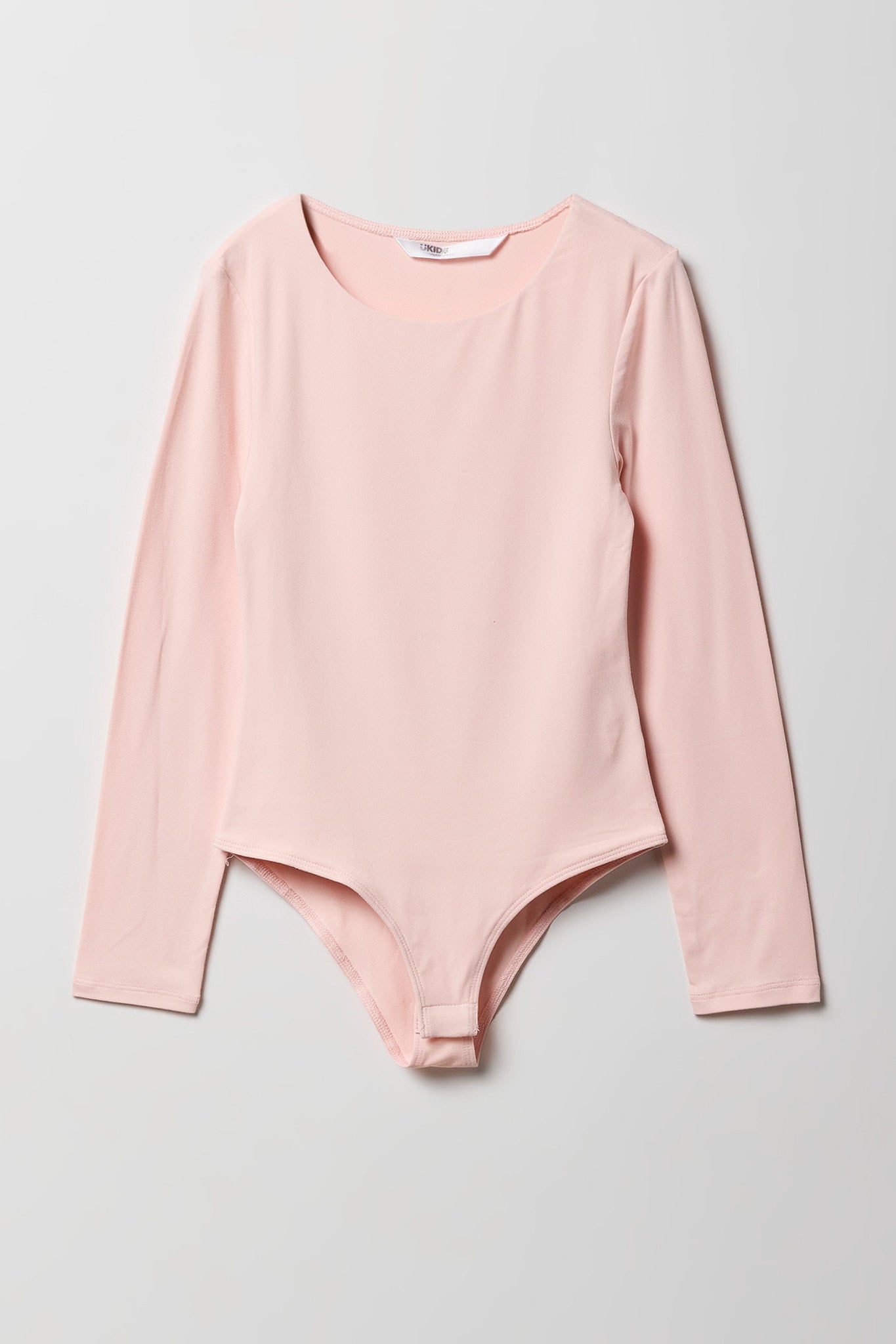 Girls Crewneck Long Sleeve Bodysuit