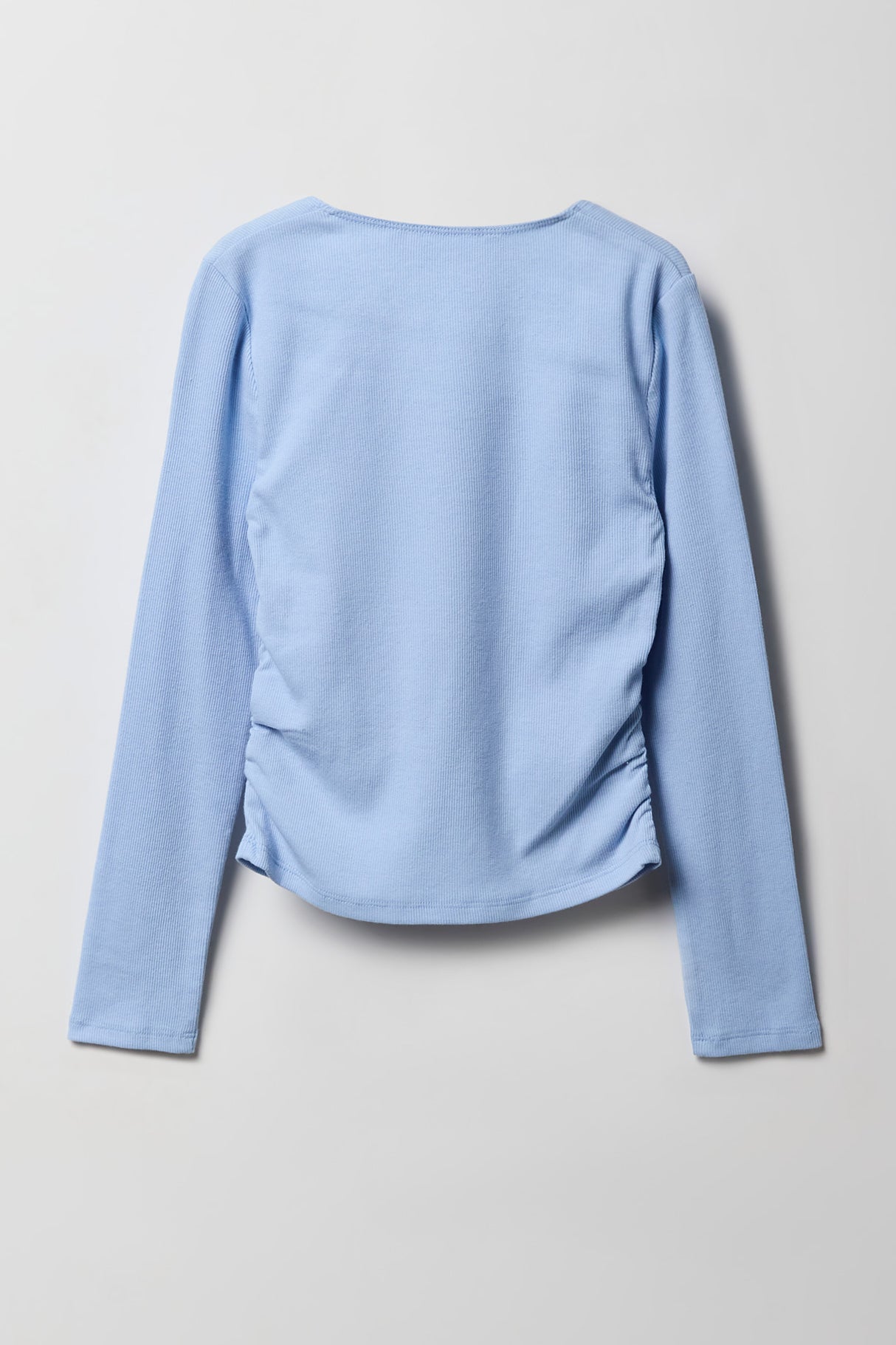 Girls Square Neck Long Sleeve Top