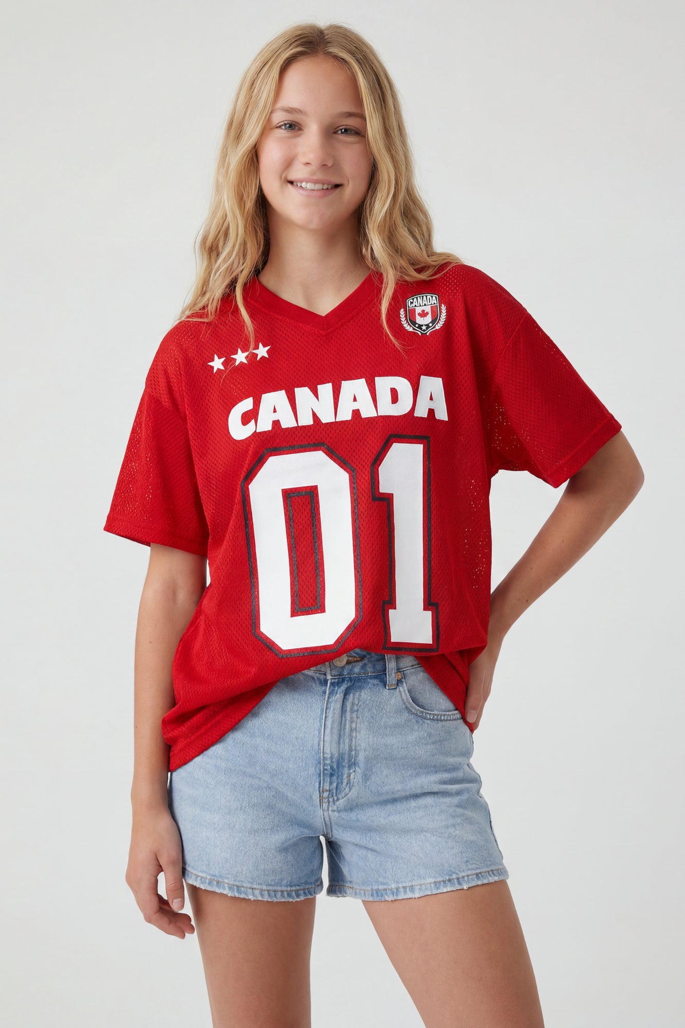 Kids Canada Mesh Jersey