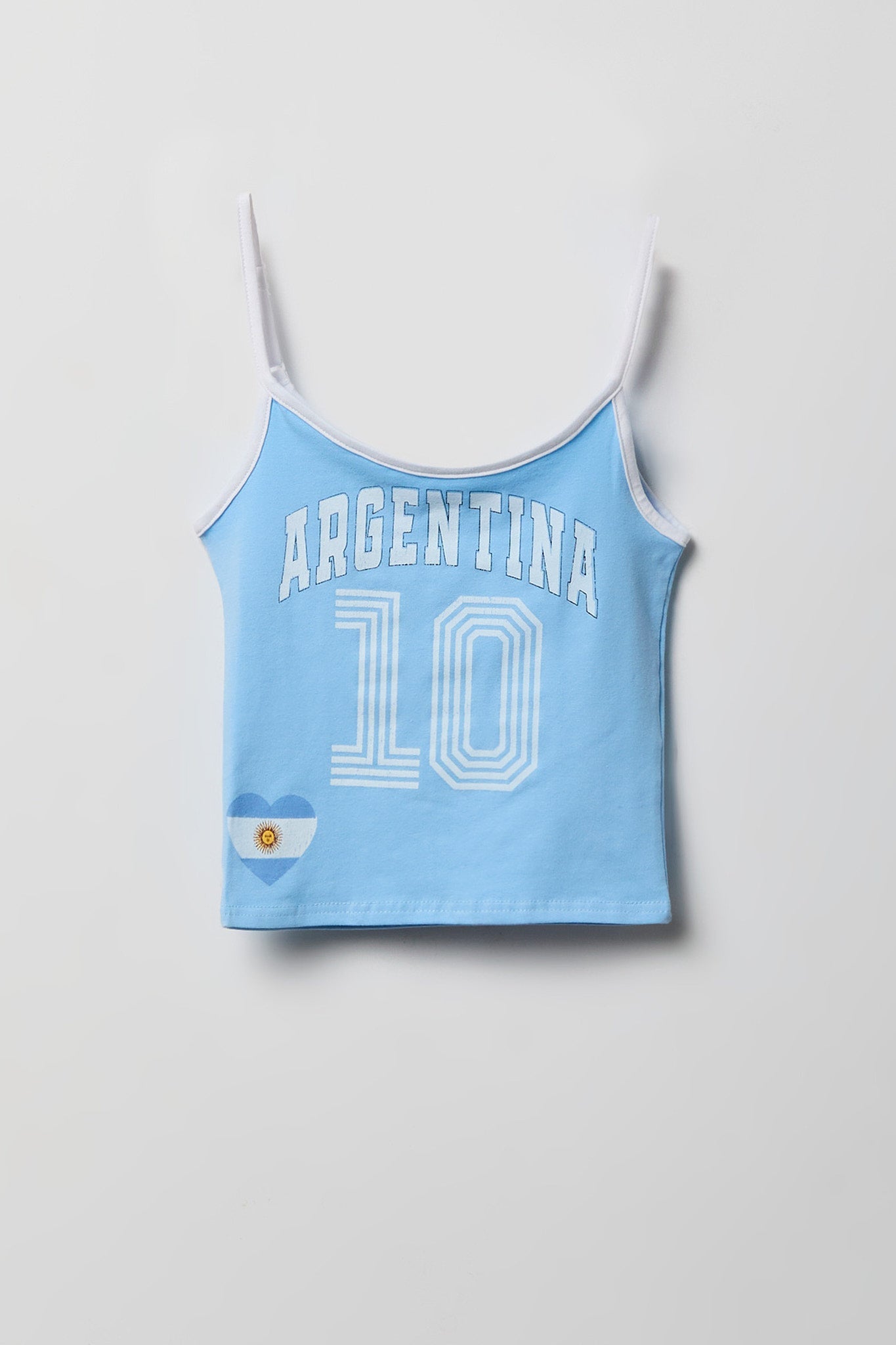 Girls Argentina Graphic Soccer Tank & Short
