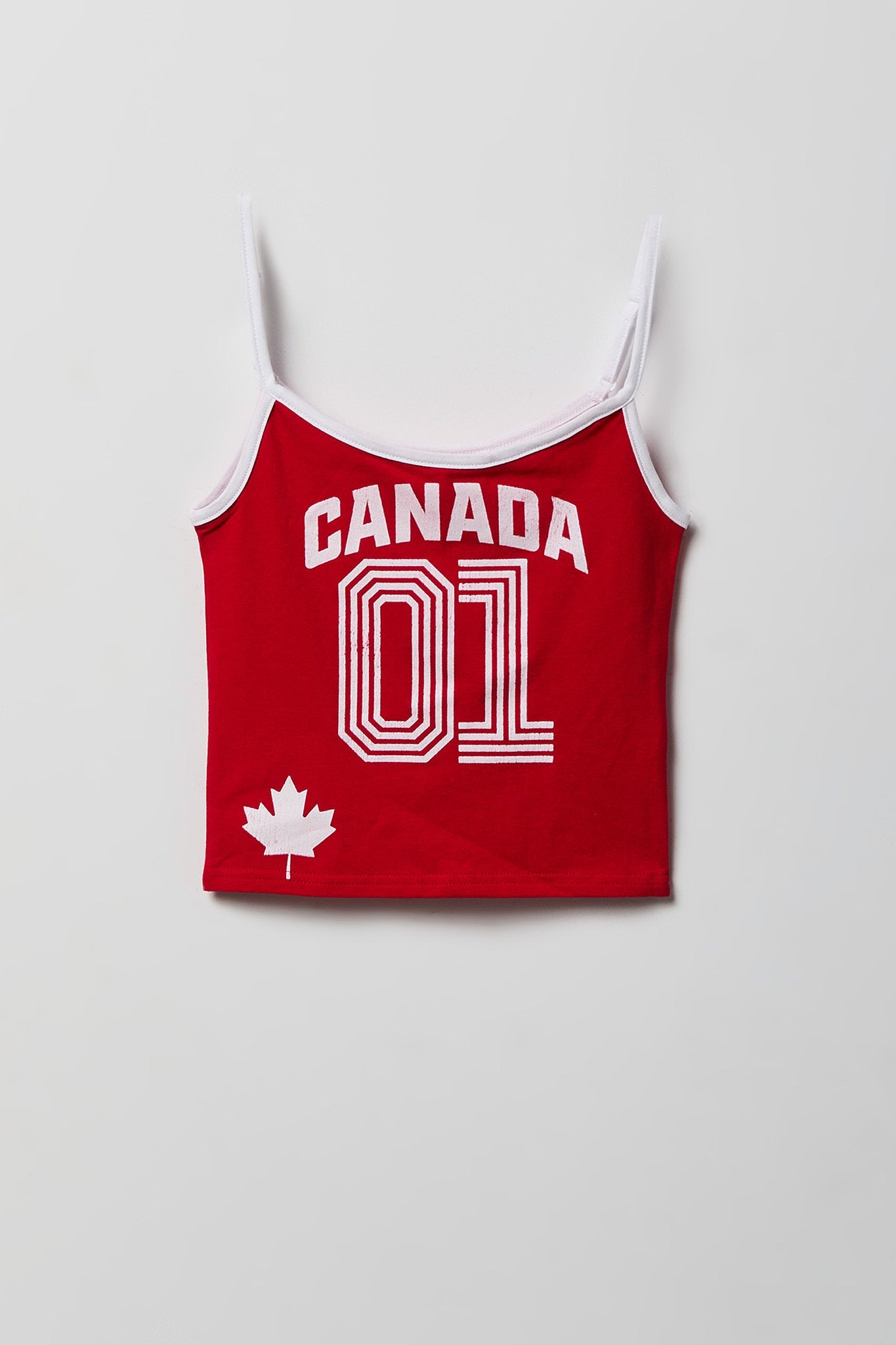Girls Canada Graphic Soccer Tank and Short Set